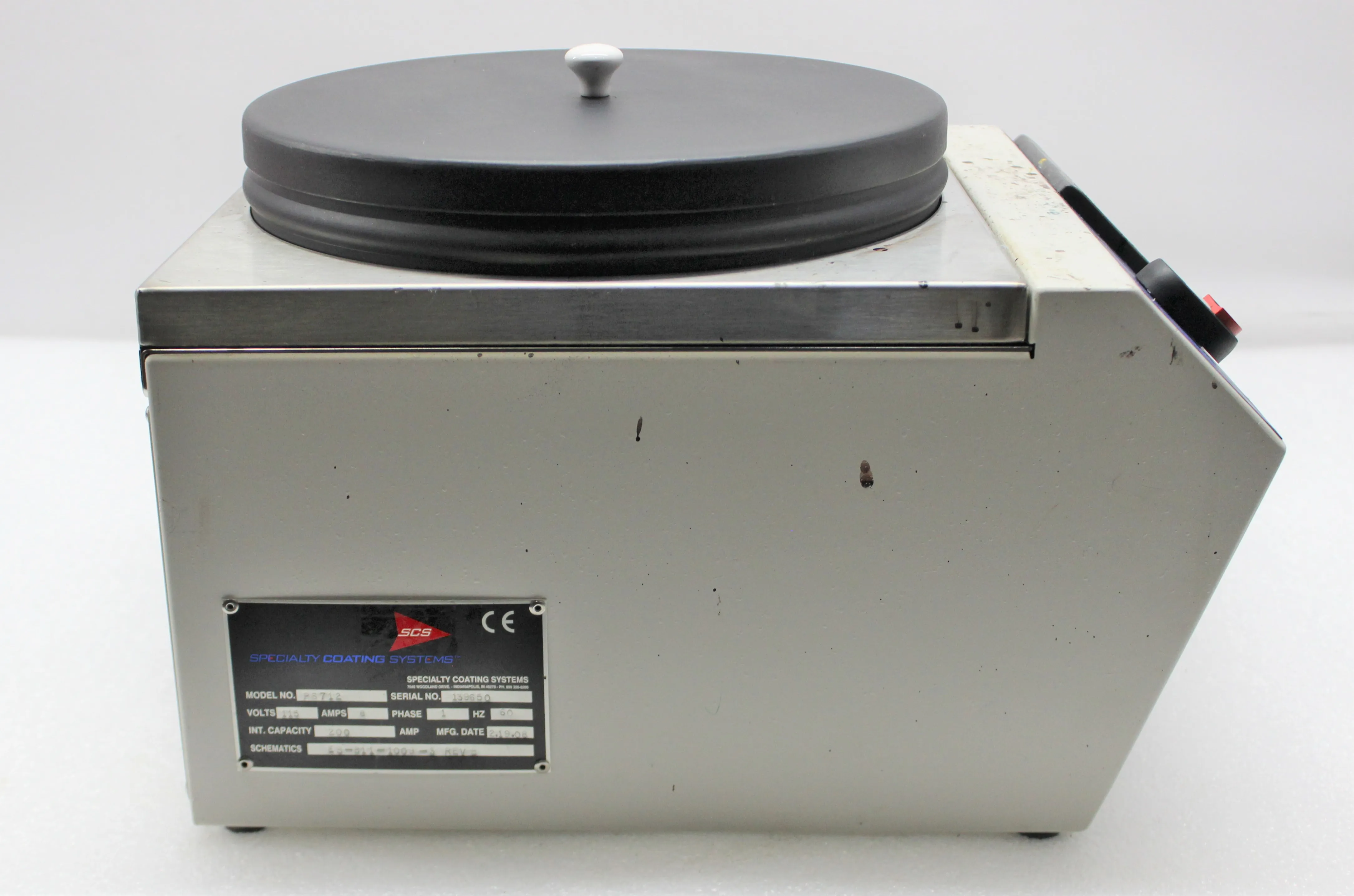 SCS Spincoater Model P6700 Laboratory Accessory