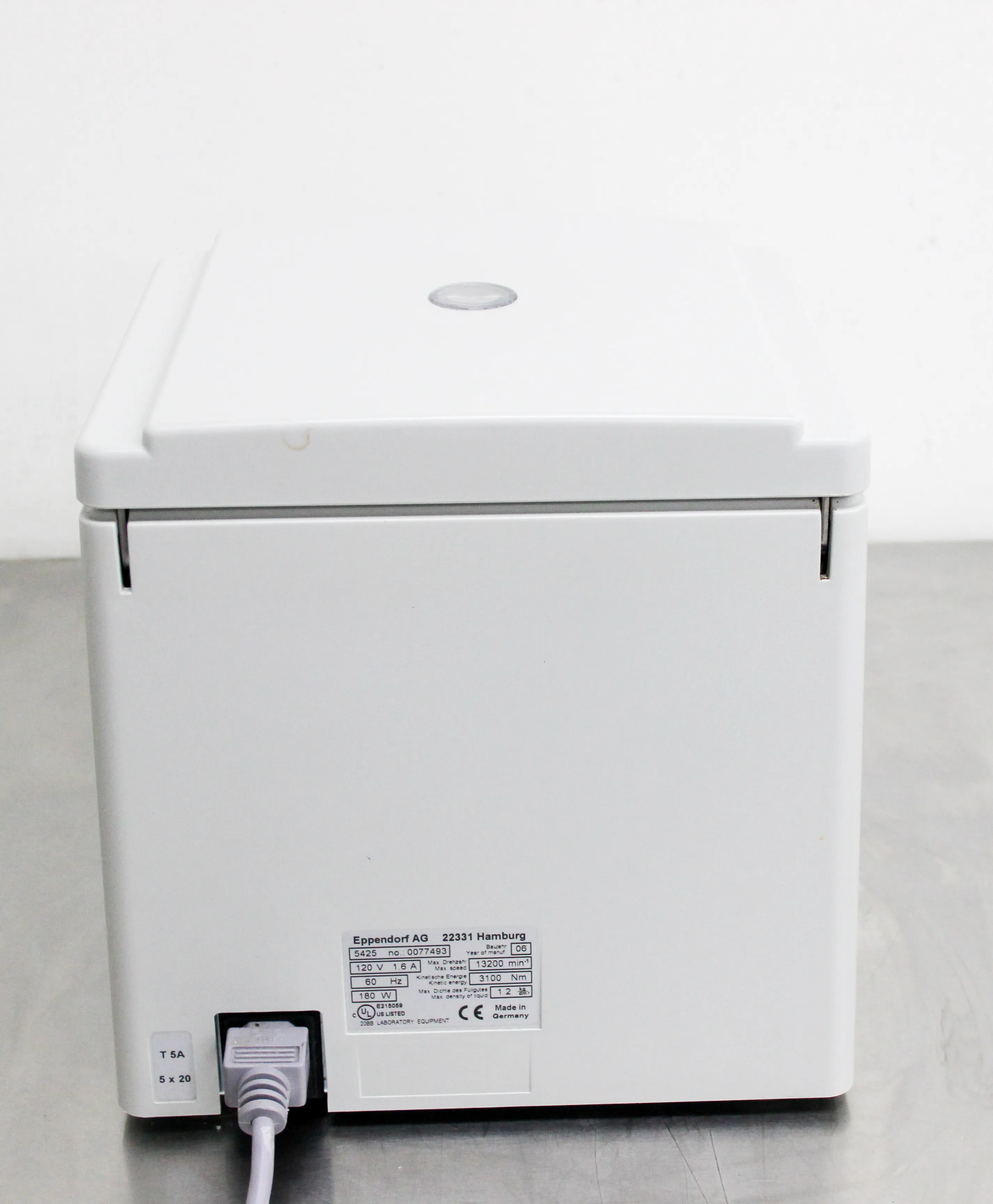 Used Eppendorf 5415 D Digital Micro Centrifuge