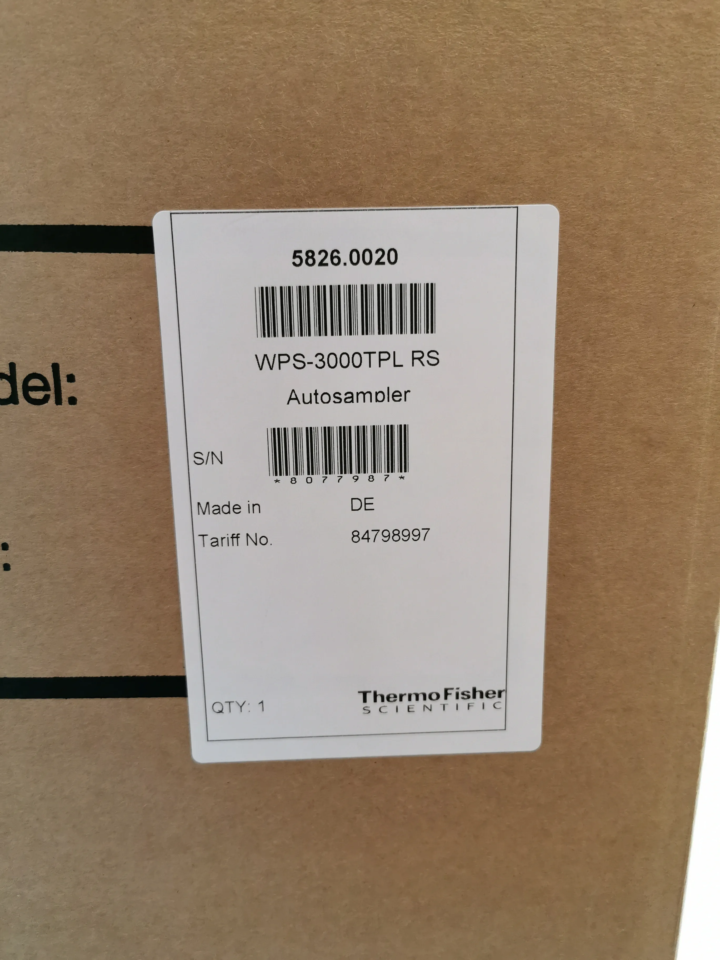 Thermo Scientific UltiMate WPS-3000TPL RS Autosampler