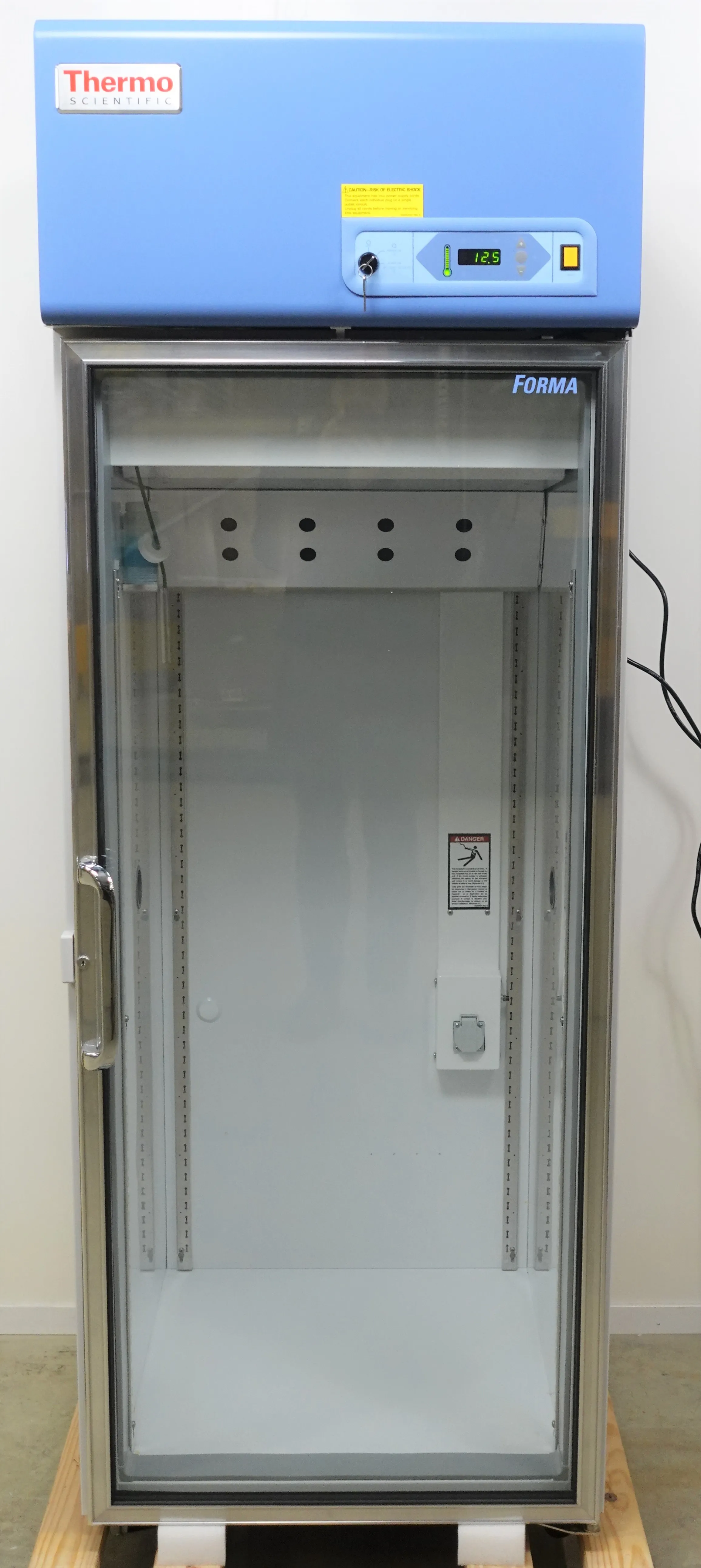 Thermo Fisher Glass Door Refrigerator FRCR2304V - Used Lab Equipment