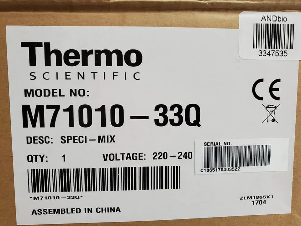 Thermo Scientific Speci-Mix Test Tube Rocker M71010-33Q