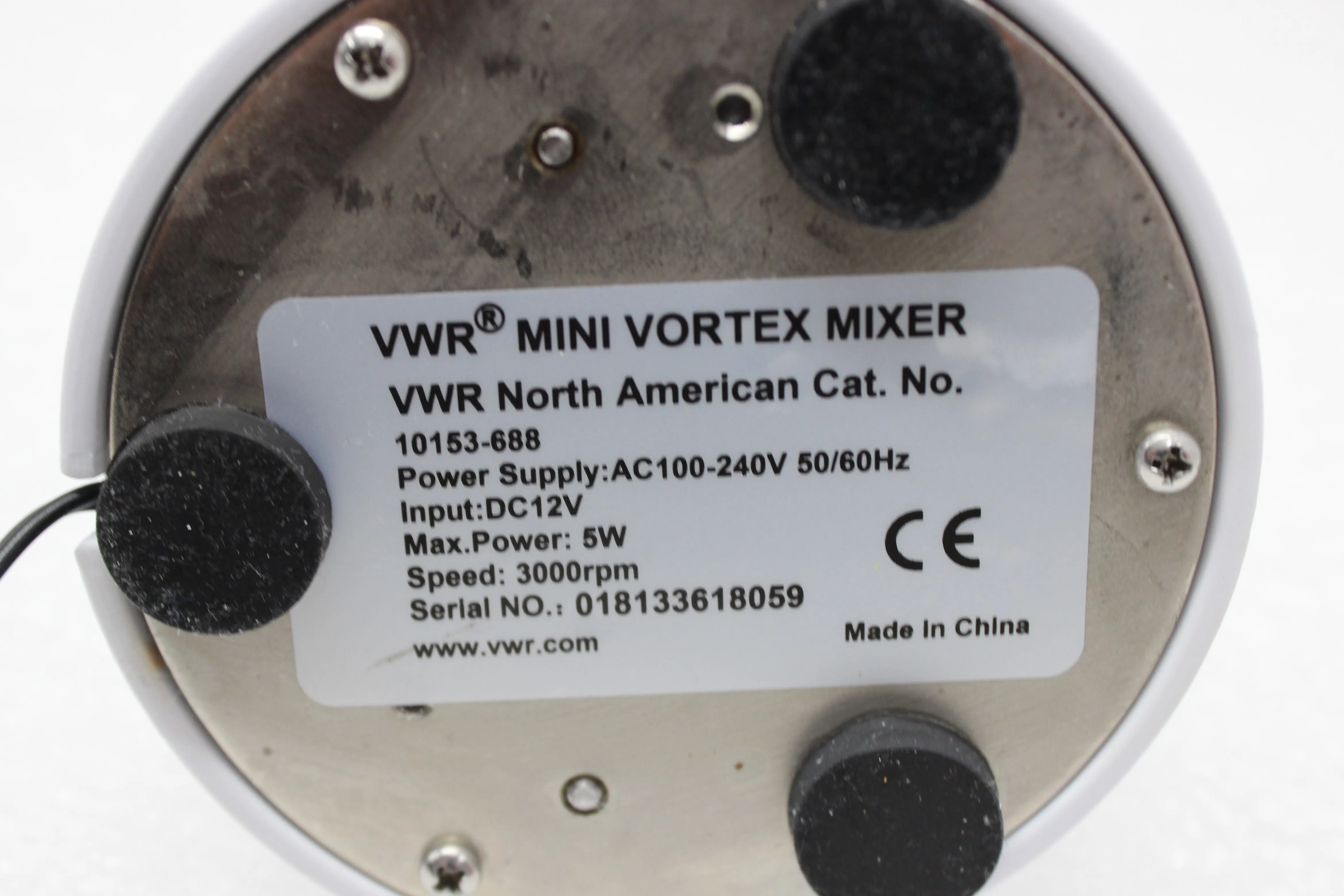 VWR Mini Vortexer Mixer 10153-688