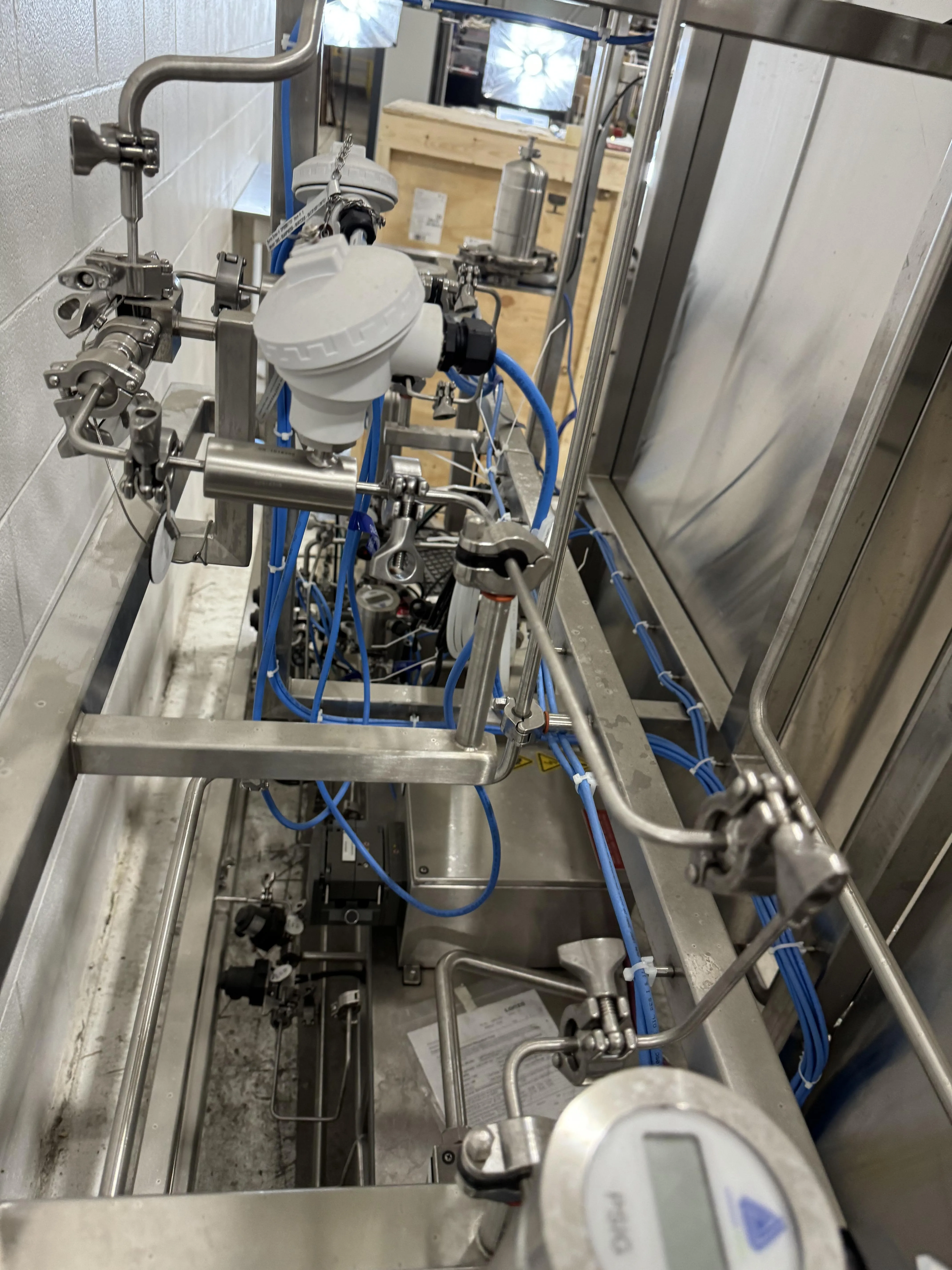 BioPharma Engineered Systems: ELNP T-Mixing Skid