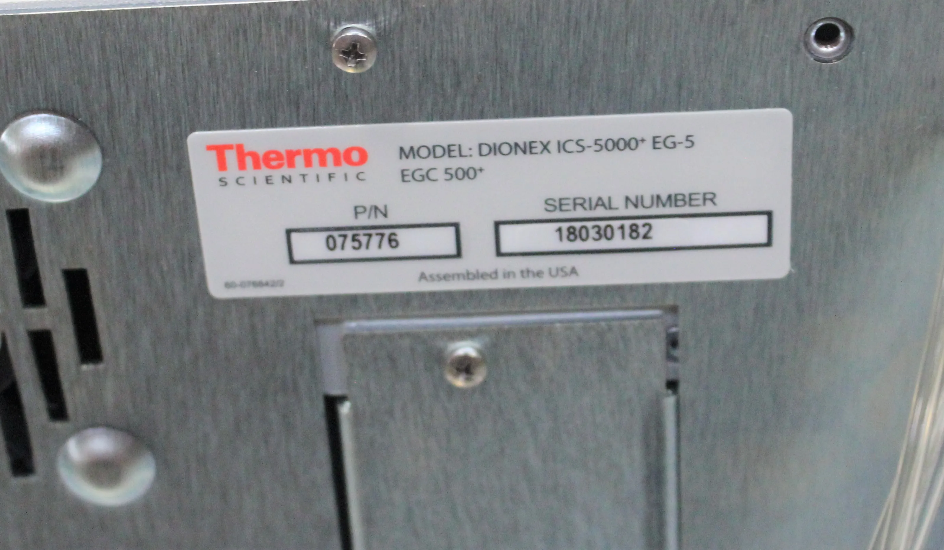 Thermo Scientific Dionex EG-5 Gas Generator