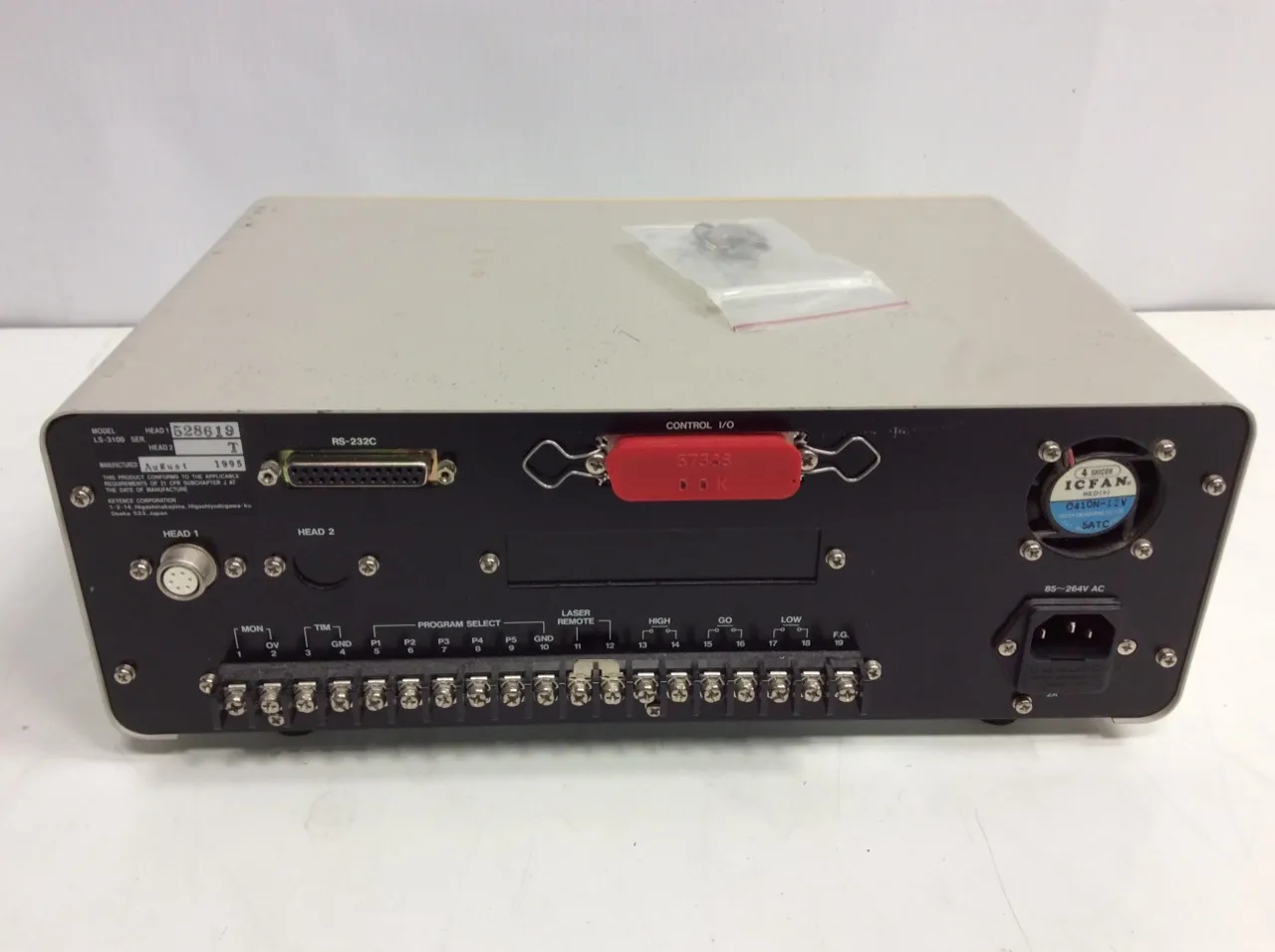 Keyence LS-3100 Laser Scan Diameter Controller