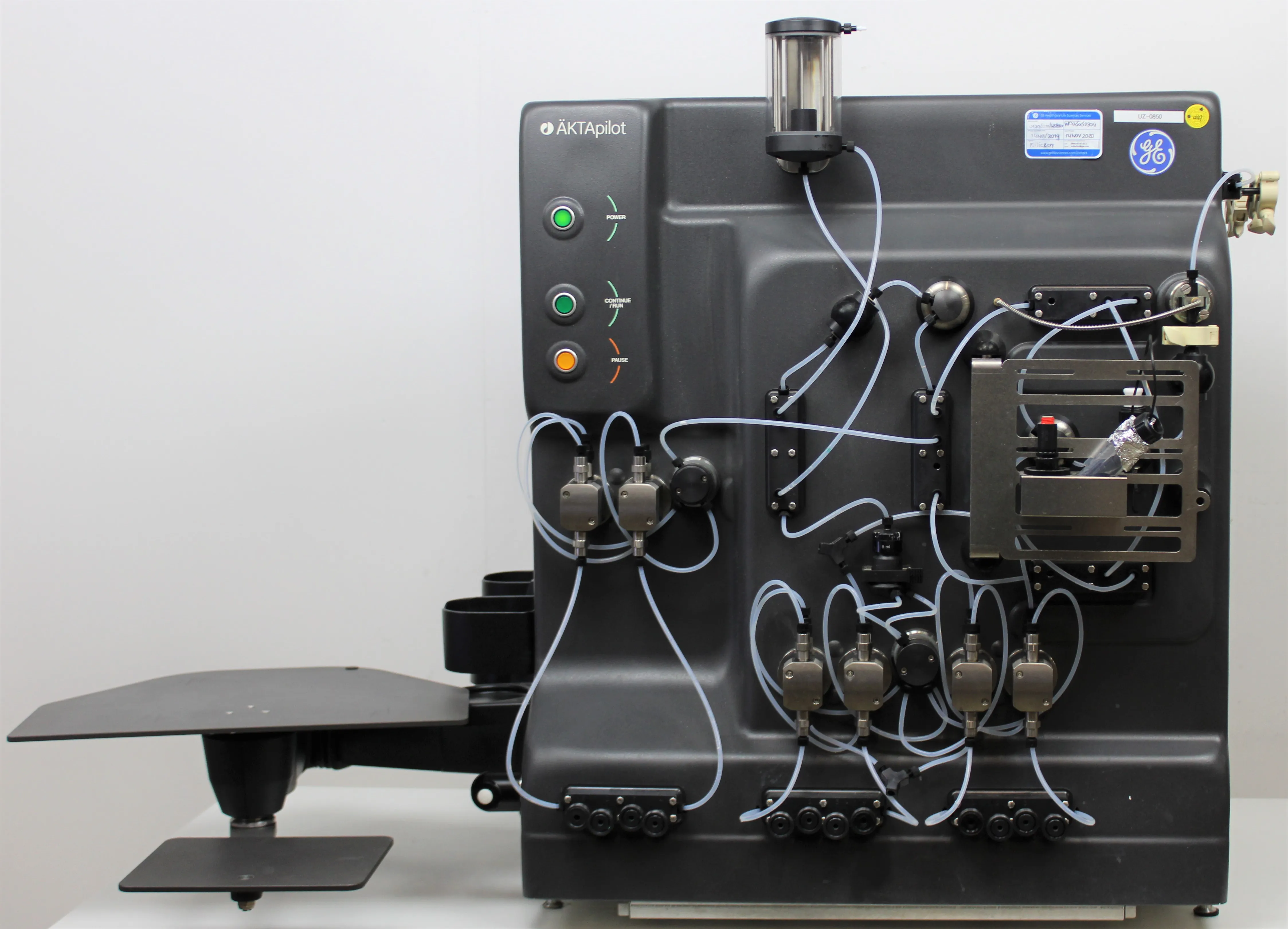 GE Healthcare AKTA Pilot Type:18117063 Automated Liquid Chromatography FPLC System - Used