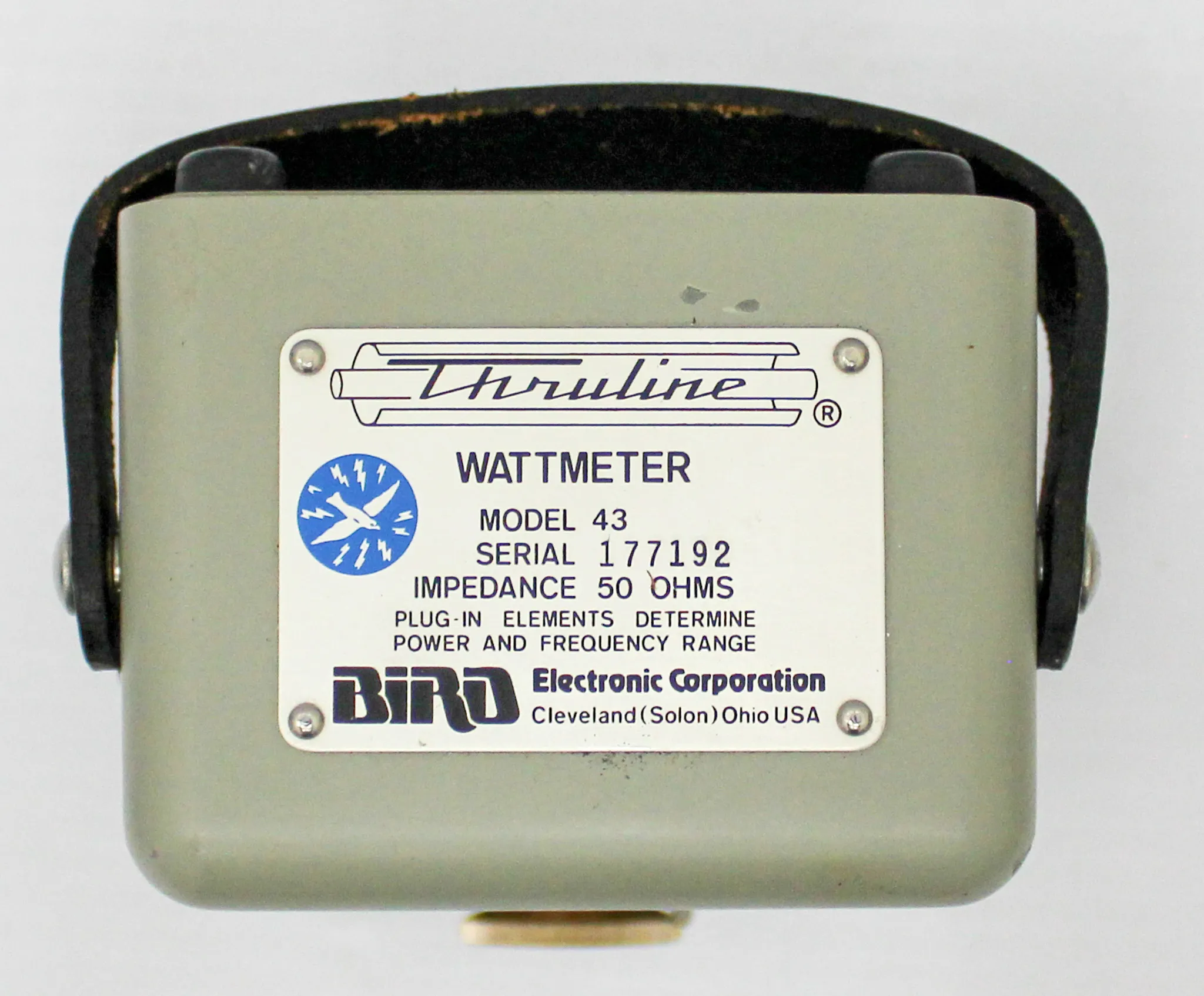 Bird Portable Thruline RF Wattmeters Model 43