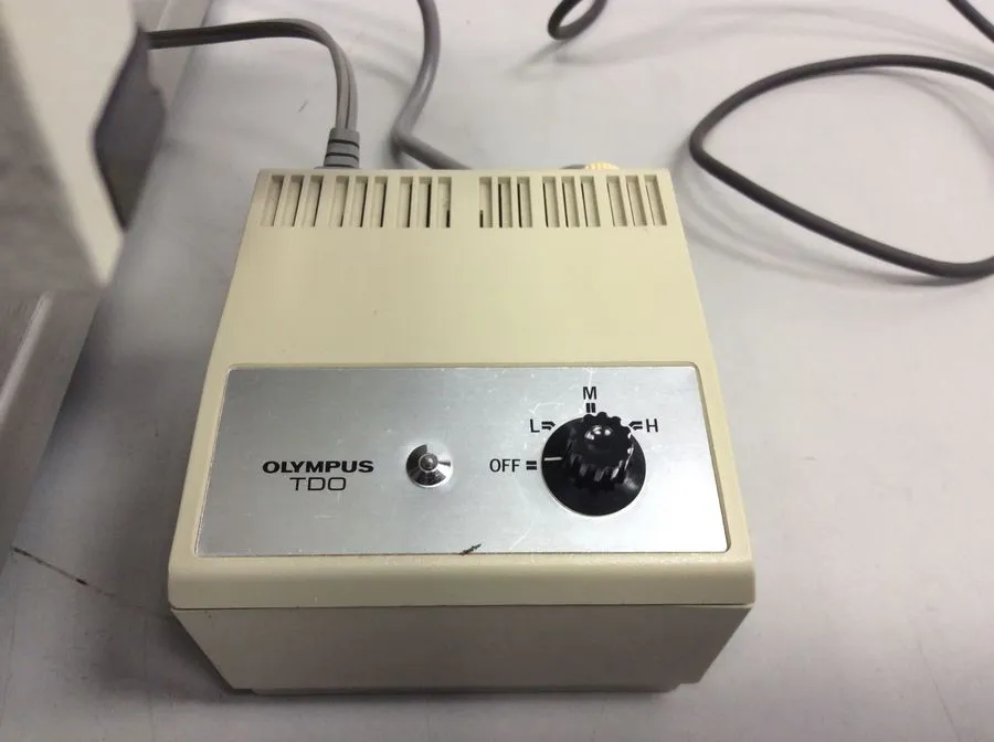 Olympus Measuring Microscope with Camera and Power Supply - Used