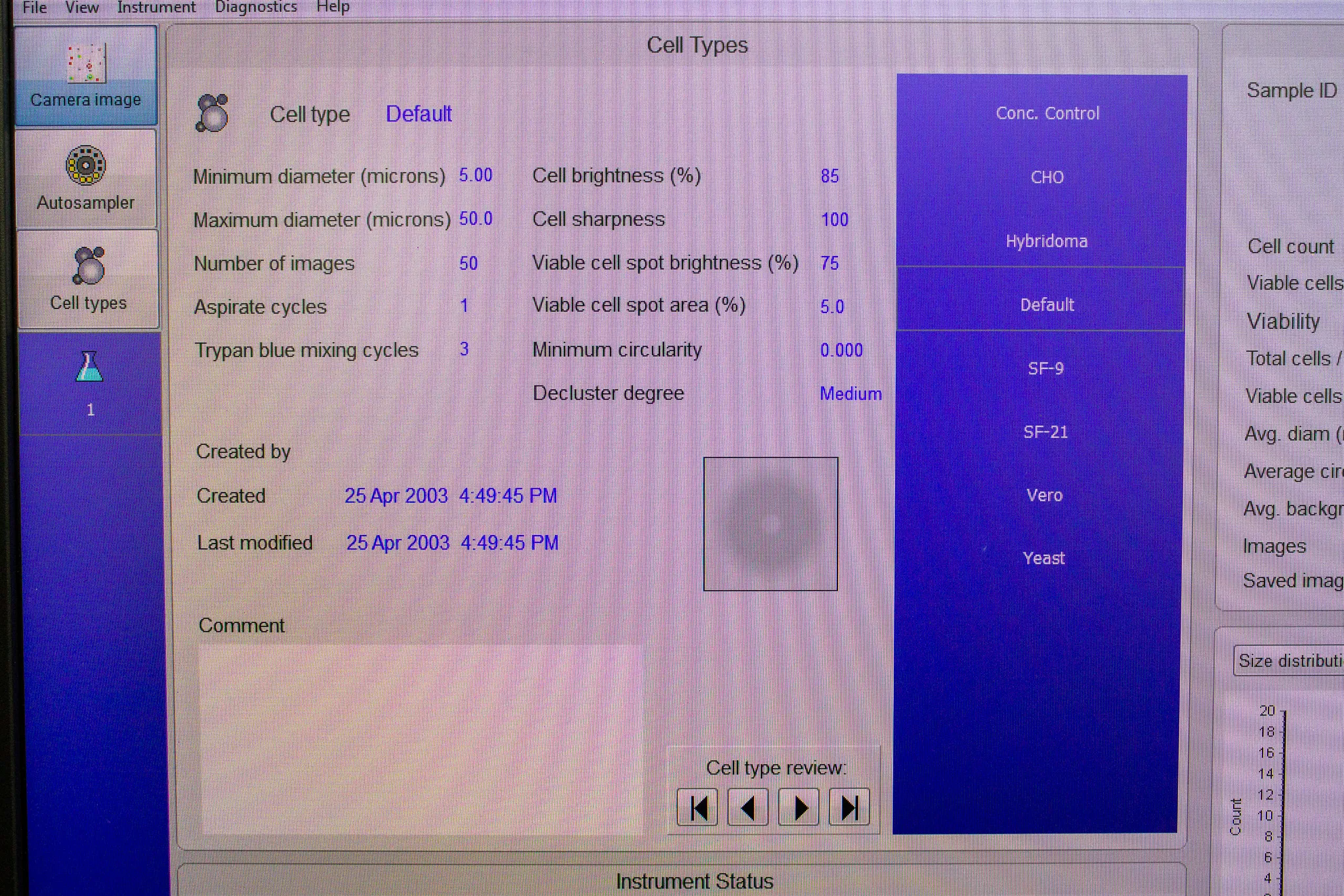 Beckman Coulter VI Cell XR Cell Viability Analyzer with Lenovo Computer Workstation