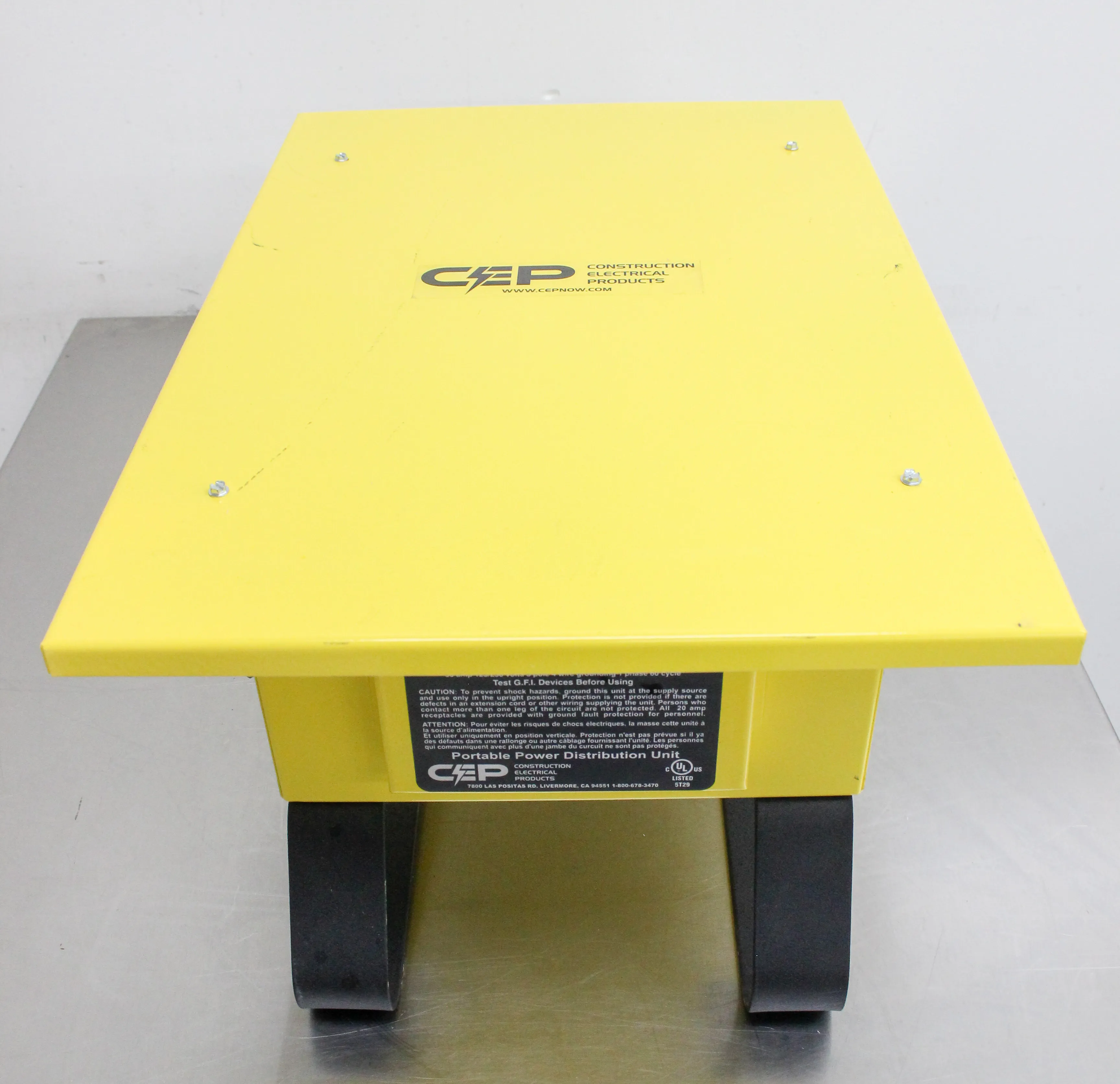 CEP Portable Power Distribution Unit Outdoor Temp Power Box Model 6506-GU SF-6