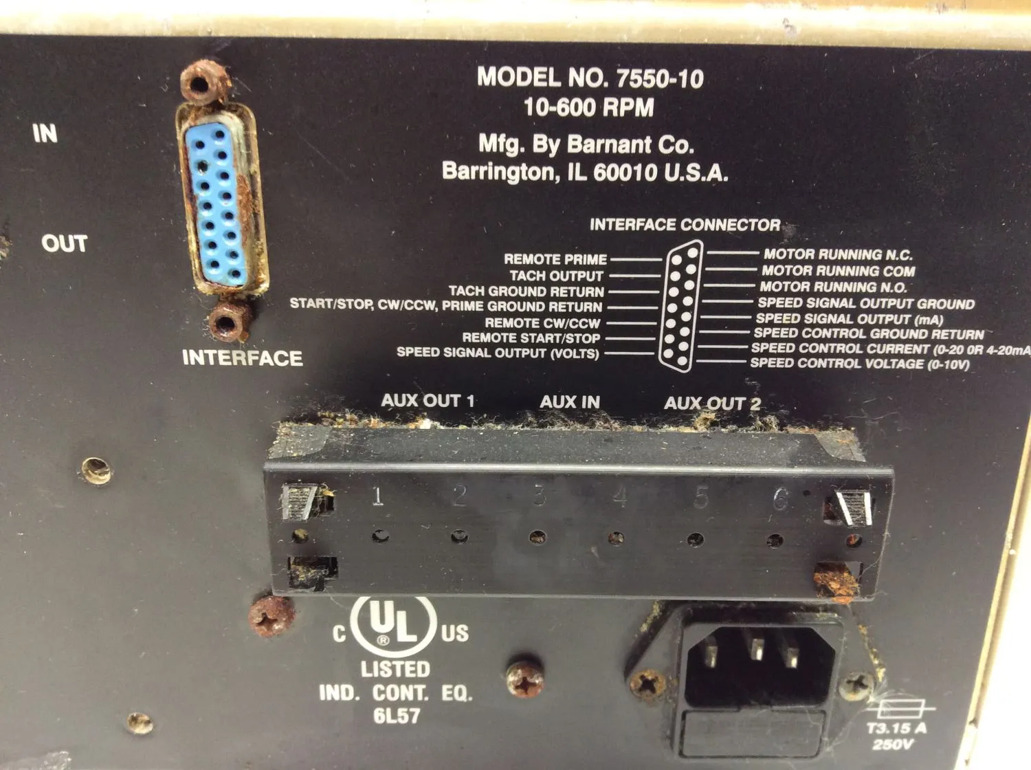 Cole Parmer Masterflex L/S Computerized Drive and Easy-Load P/S Peristaltic Pump