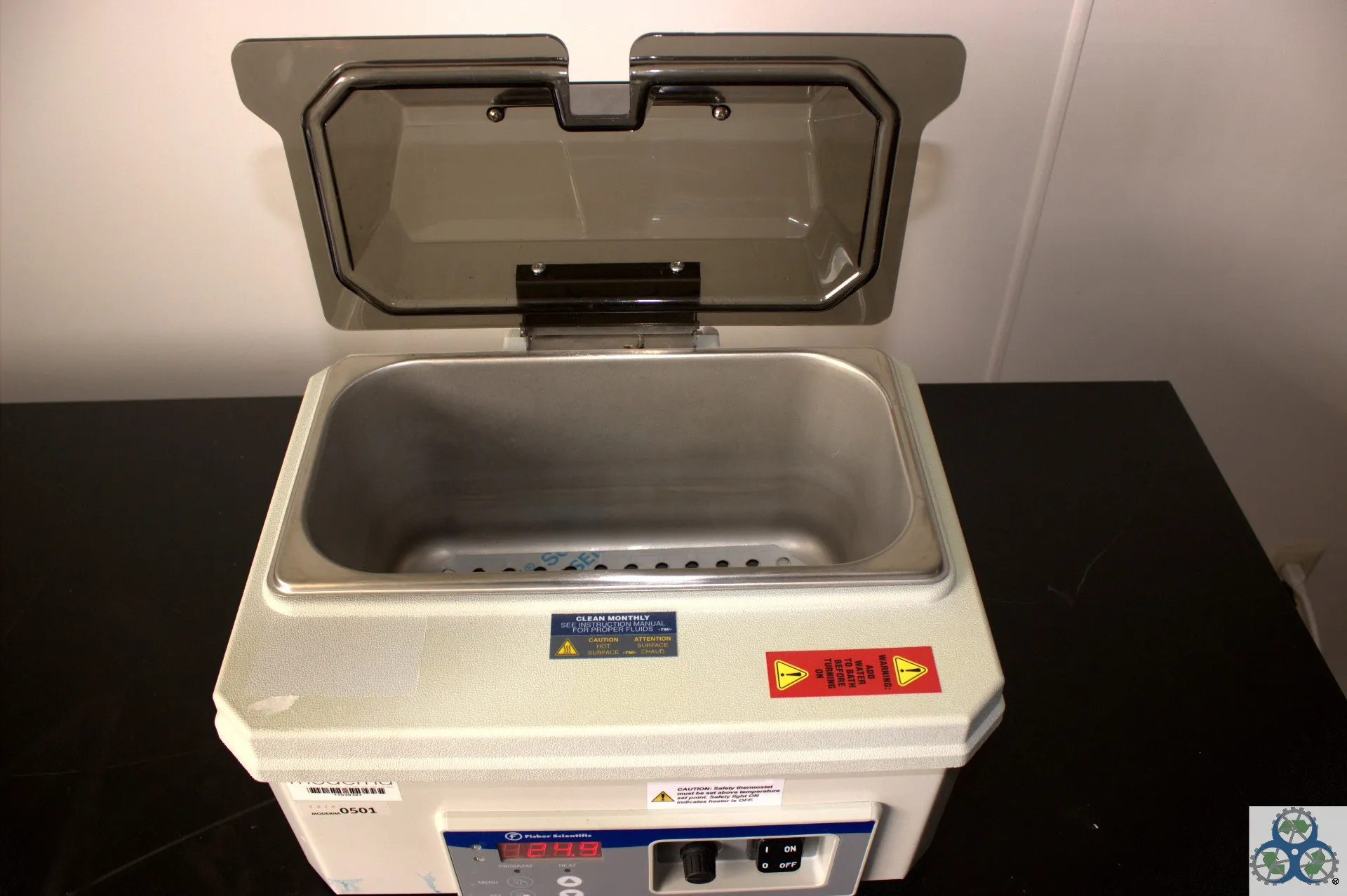 Fisher Scientific Isotemp Heated Water Bath Model 2340 - Used Lab Equipment