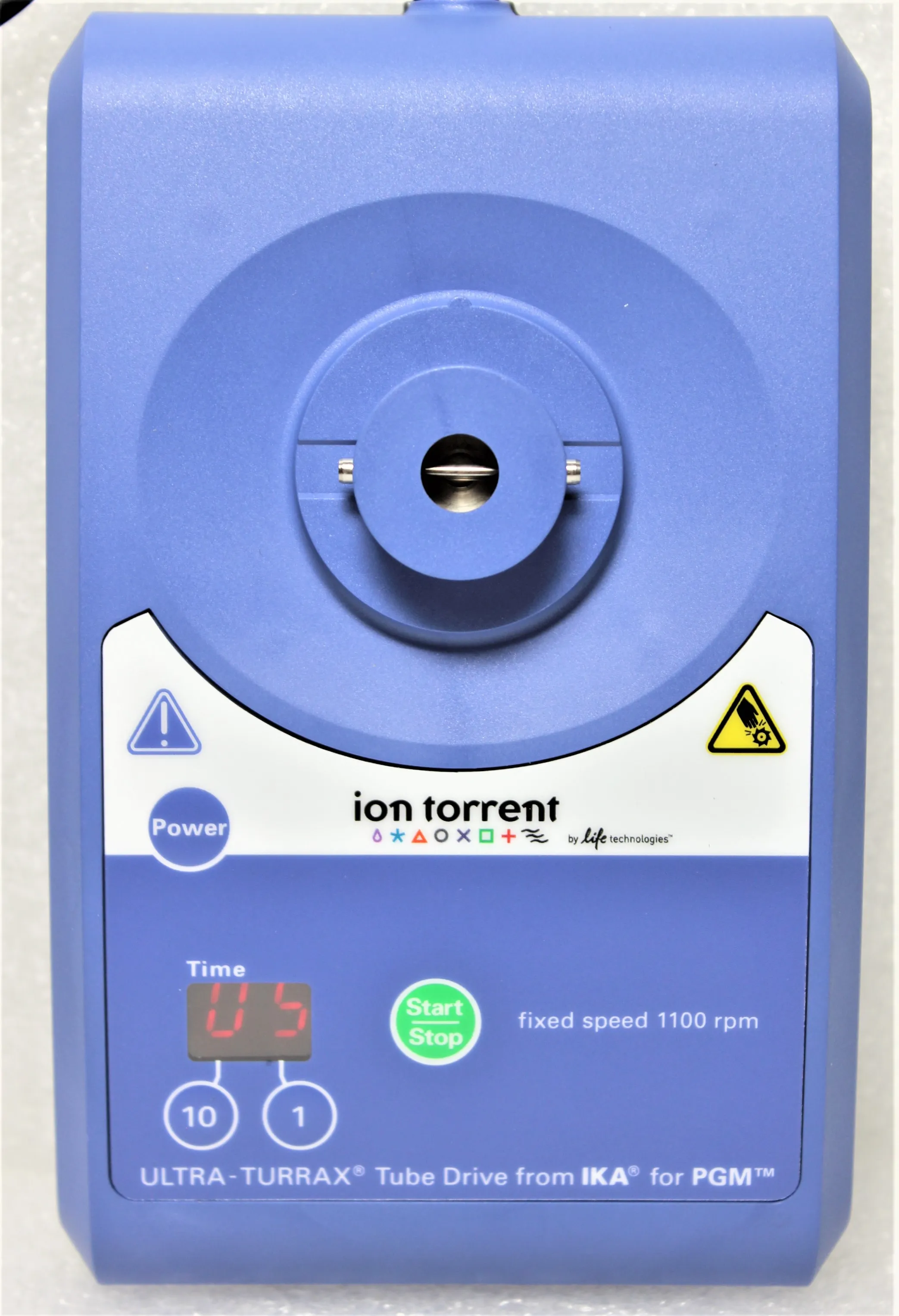 Ion Torrent Ultra-Turrax Tube Drive UT TD 1100 rpm Vortexer