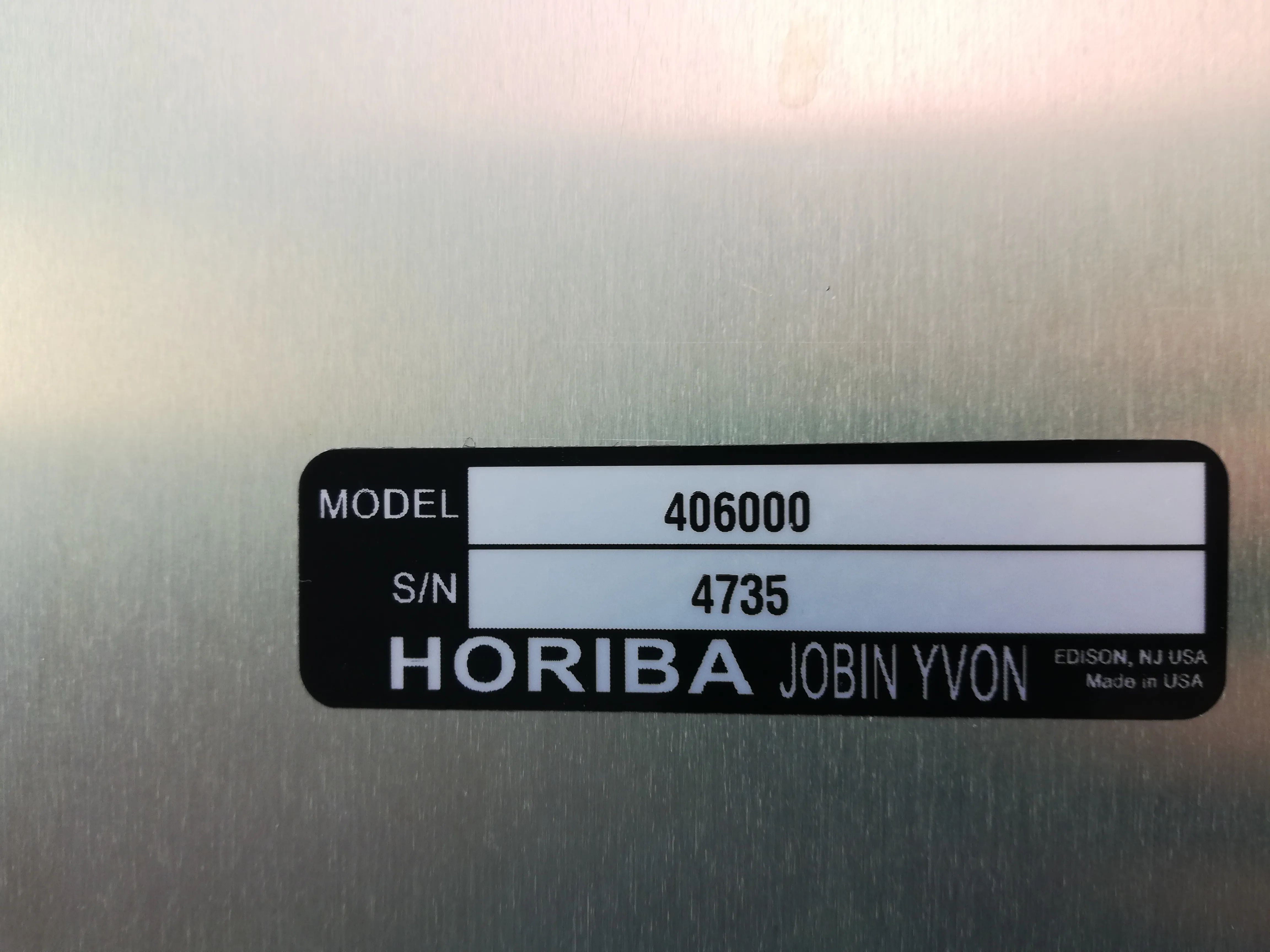 Used Horiba Jobin Yvon 406000 Power Supply