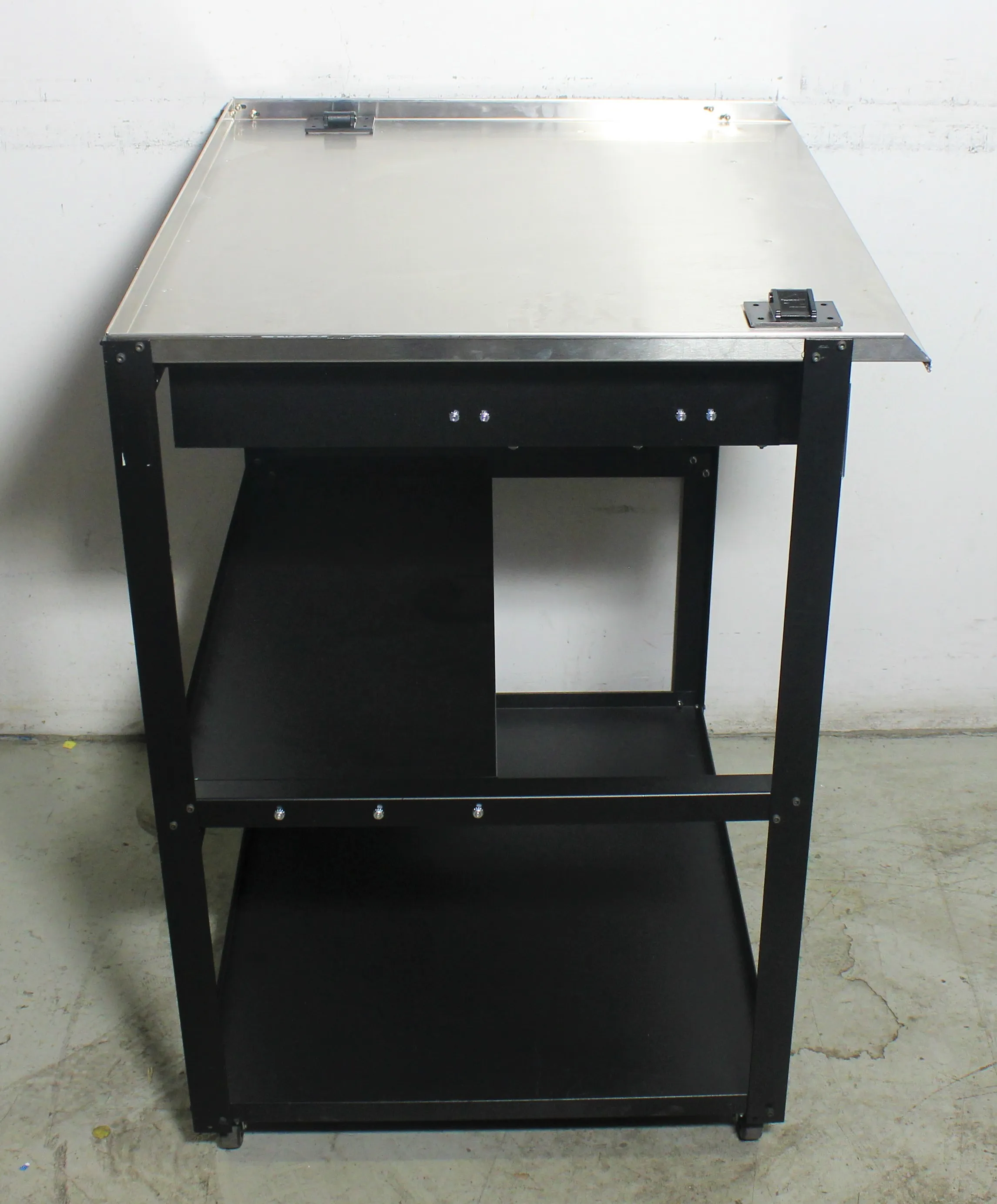 UVP Lab Table with Locking Casters, Stainless Steel Top - 98-0077-01 PCR Cabinet Workstation