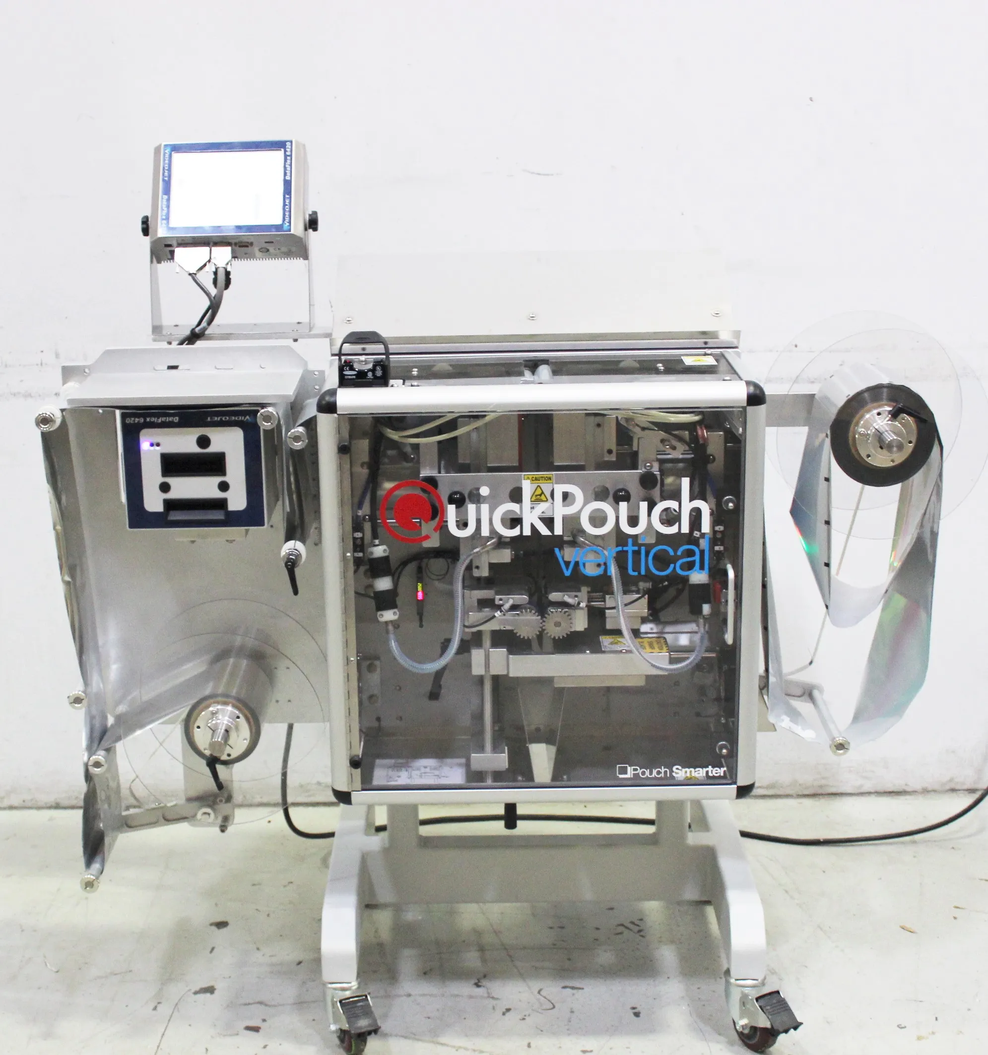 Pouch Smarter QuickPouch Vertical Used Packager / Bag Sealer 120V/220V 50Hz/60Hz 30-Day Warranty