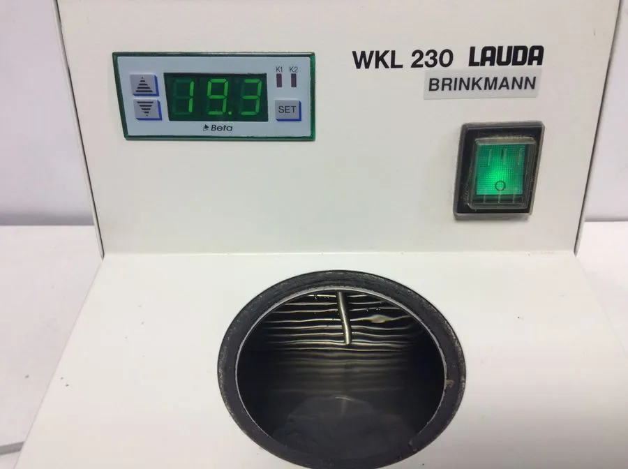 Lauda WKL 230 Circulation Chiller Digital Water Bath 6 Liter Air Cooled