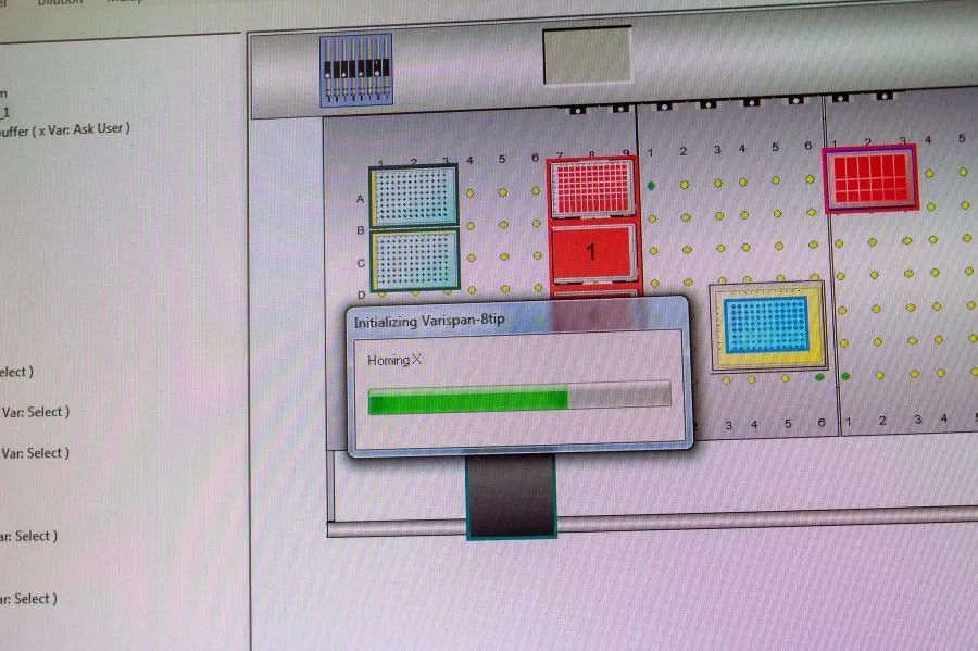 Perking Elmer Janus Expanded Liquid Handling System, Varispan 8 Tip,  AJL8001