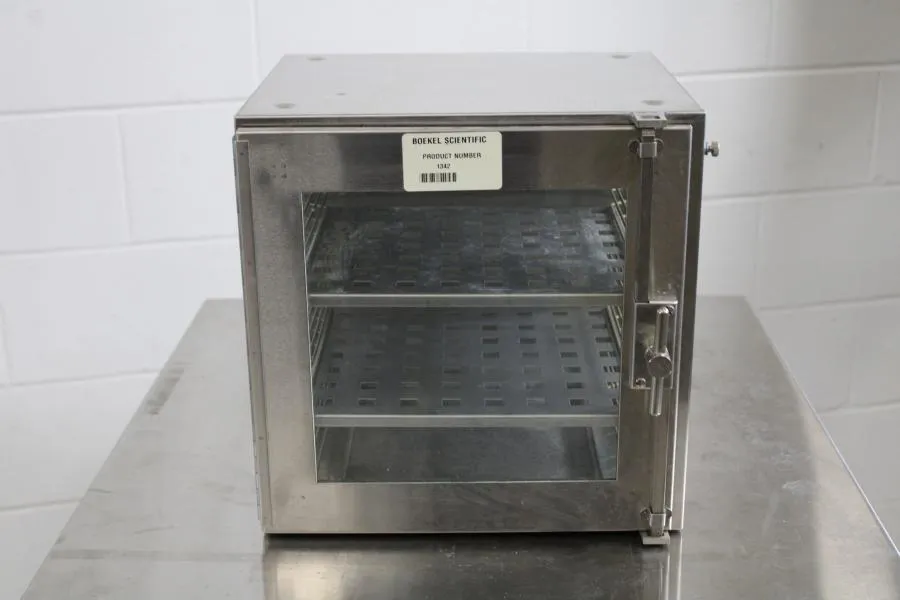 Boekel Scientific 1342 Glass/SS Desiccator w/Two SS Shelves