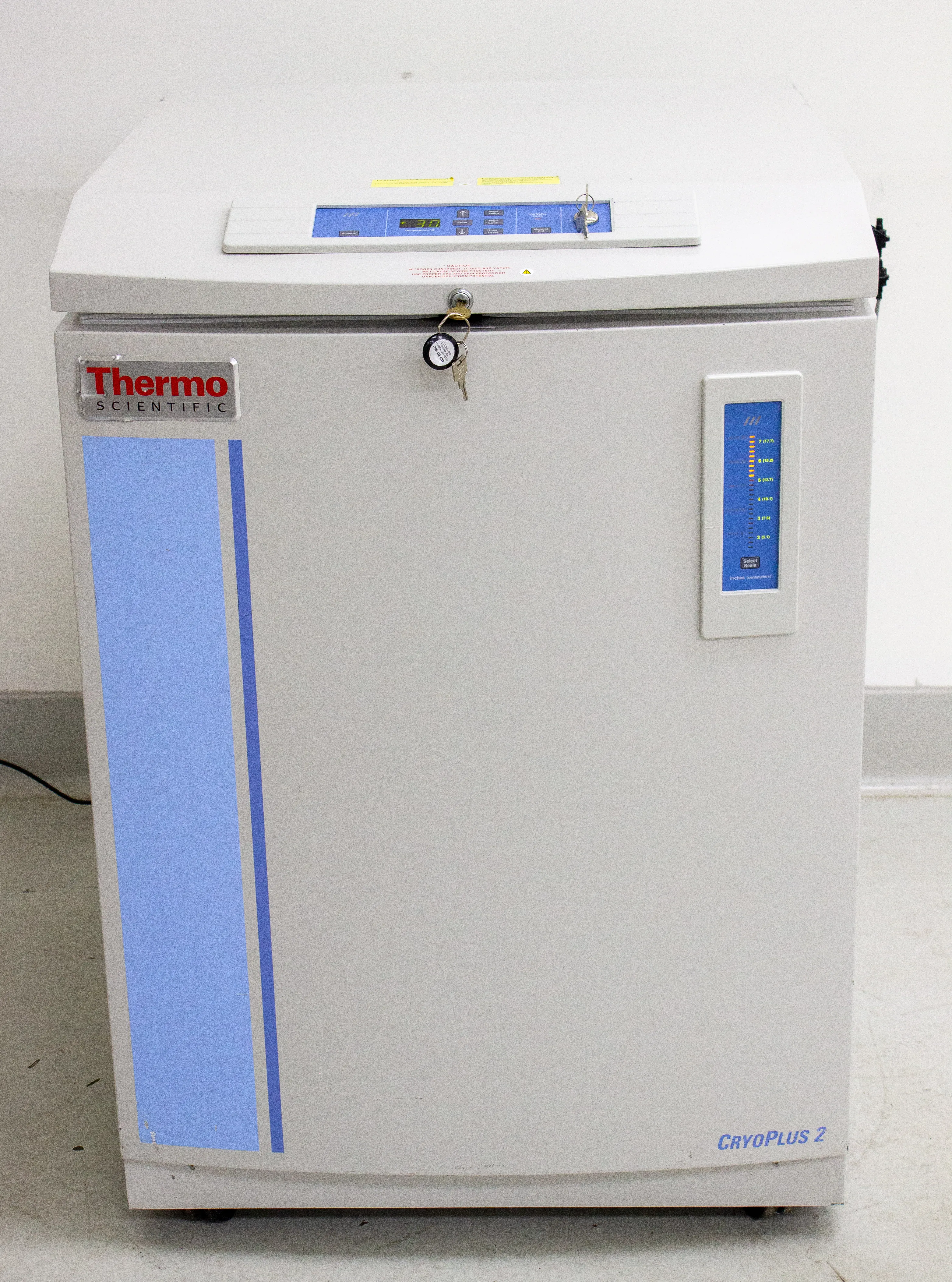 Thermo CryoPlus 2 Liquid Nitrogen Cryofreezer Storage System Model 7402 - Used