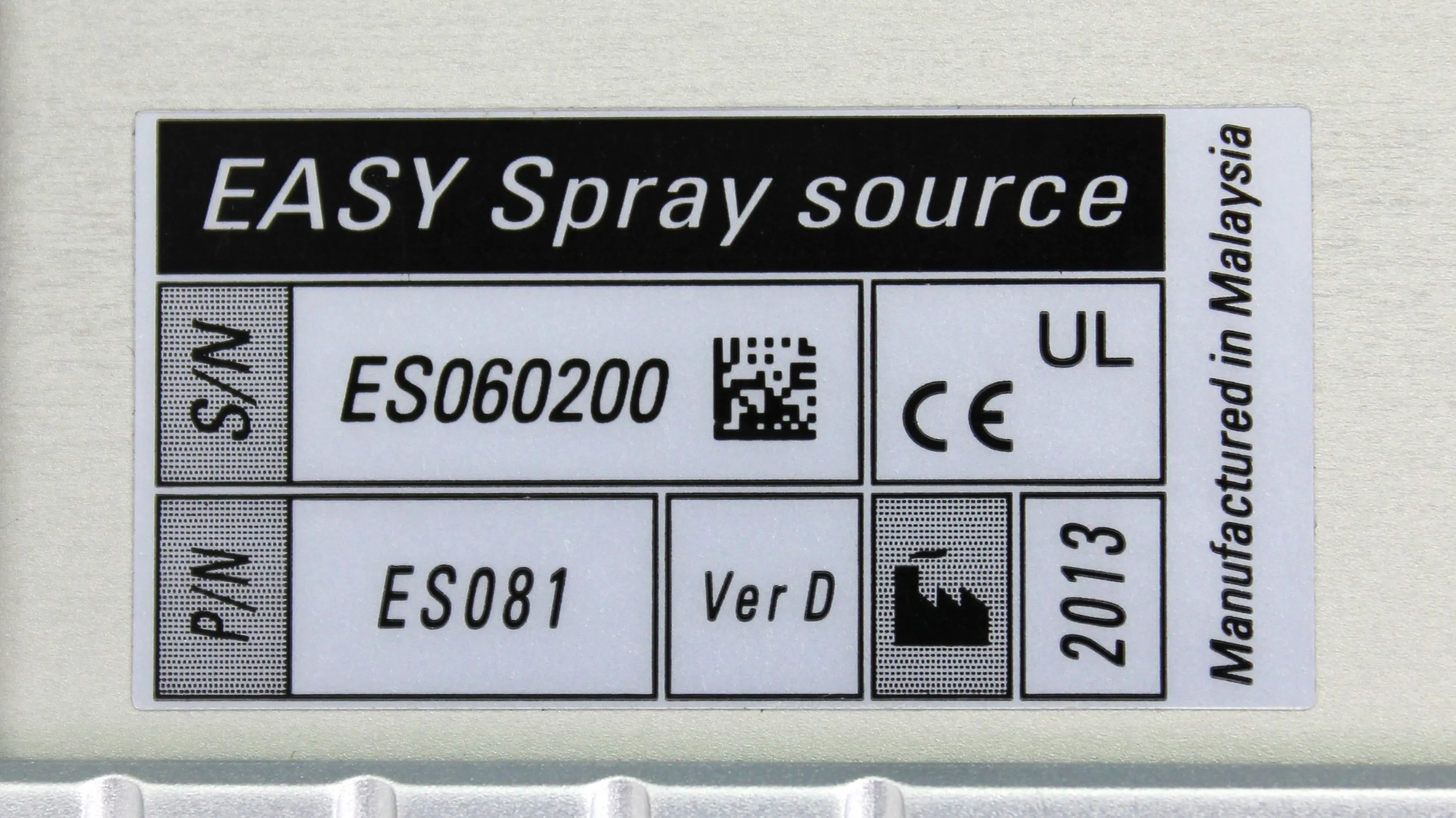 Thermo Scientific EASY-Spray Source ES081 Ver D Mass Spectrometry Accessory