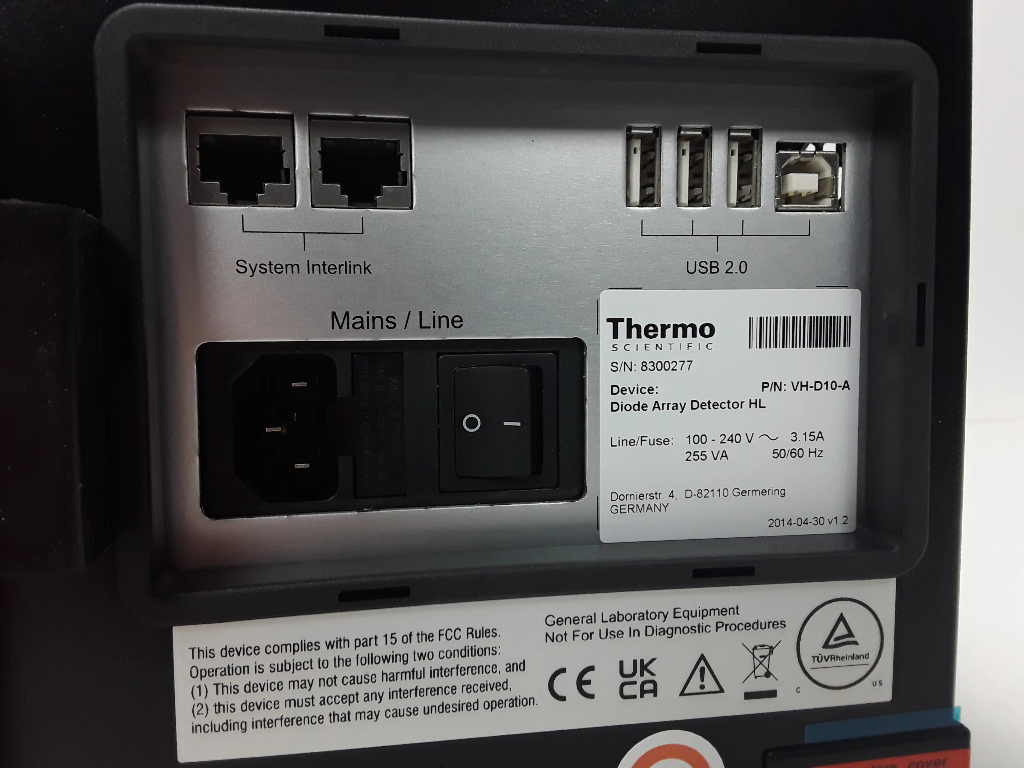 Thermo Scientific Vanquish Diode Array Detector HL