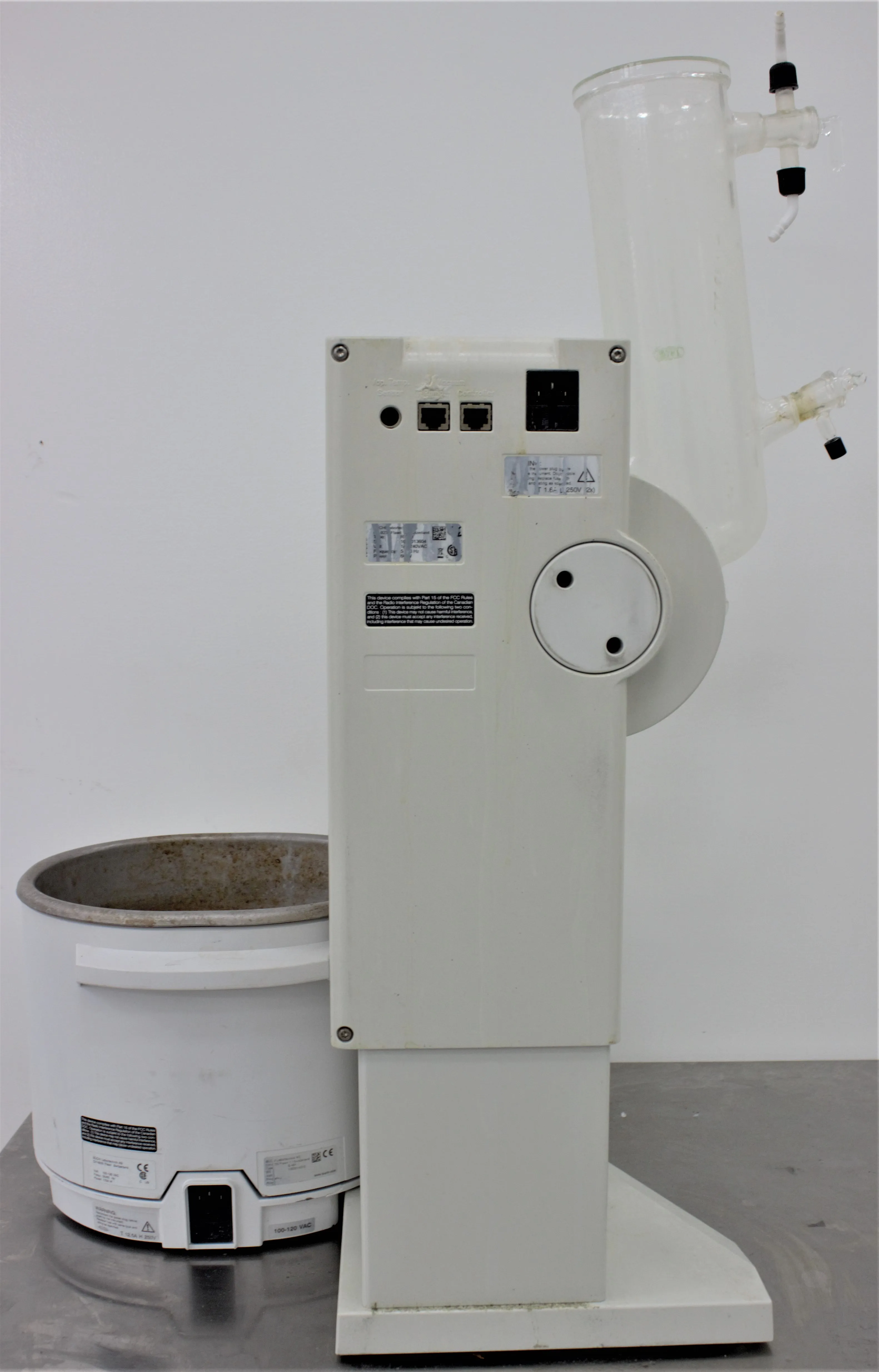 Used BUCHI Rotovapor R-210 Water Heater Laboratory Equipment for Solvent Evaporation