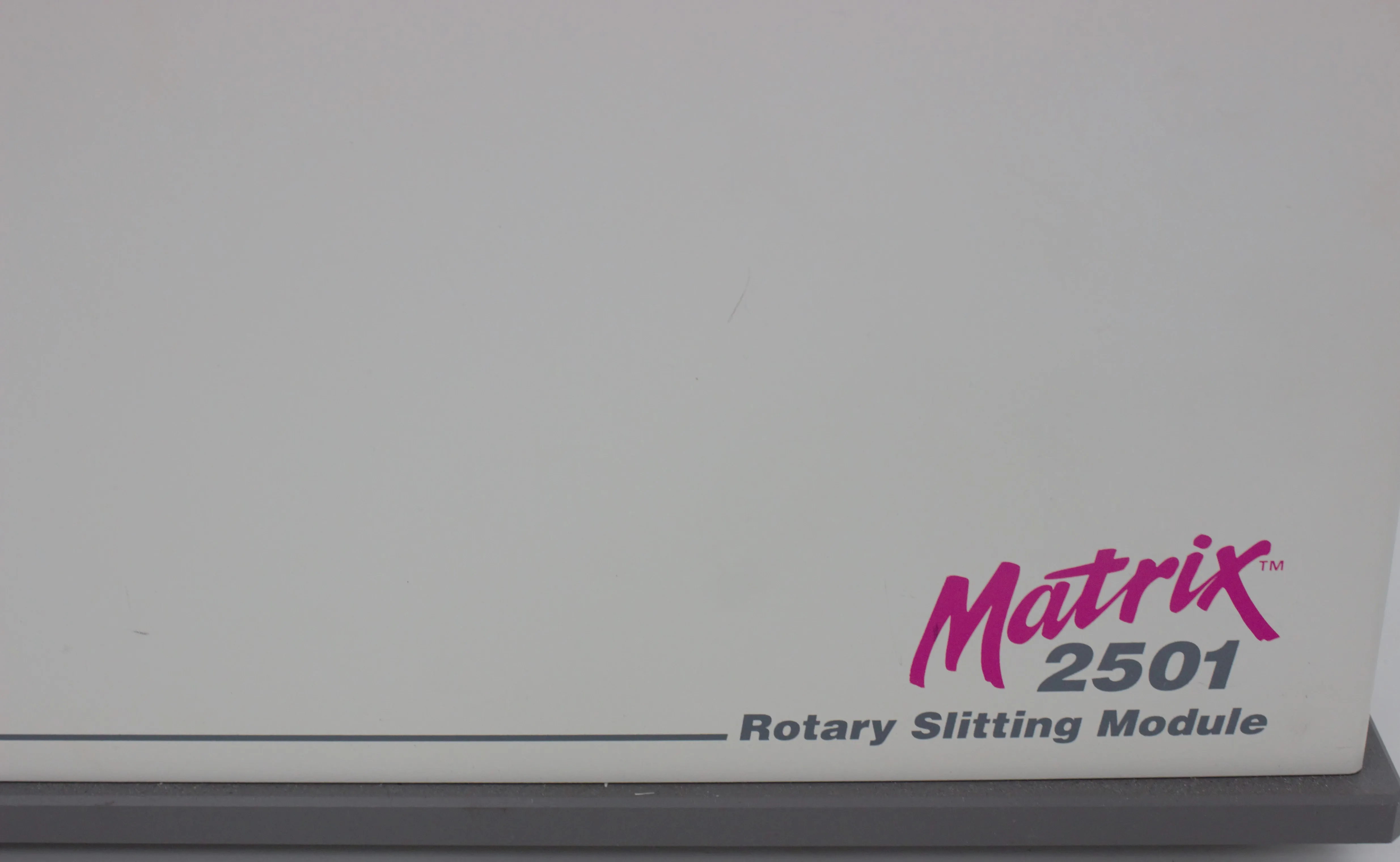 Matrix 2501 Rotary Slitting Module