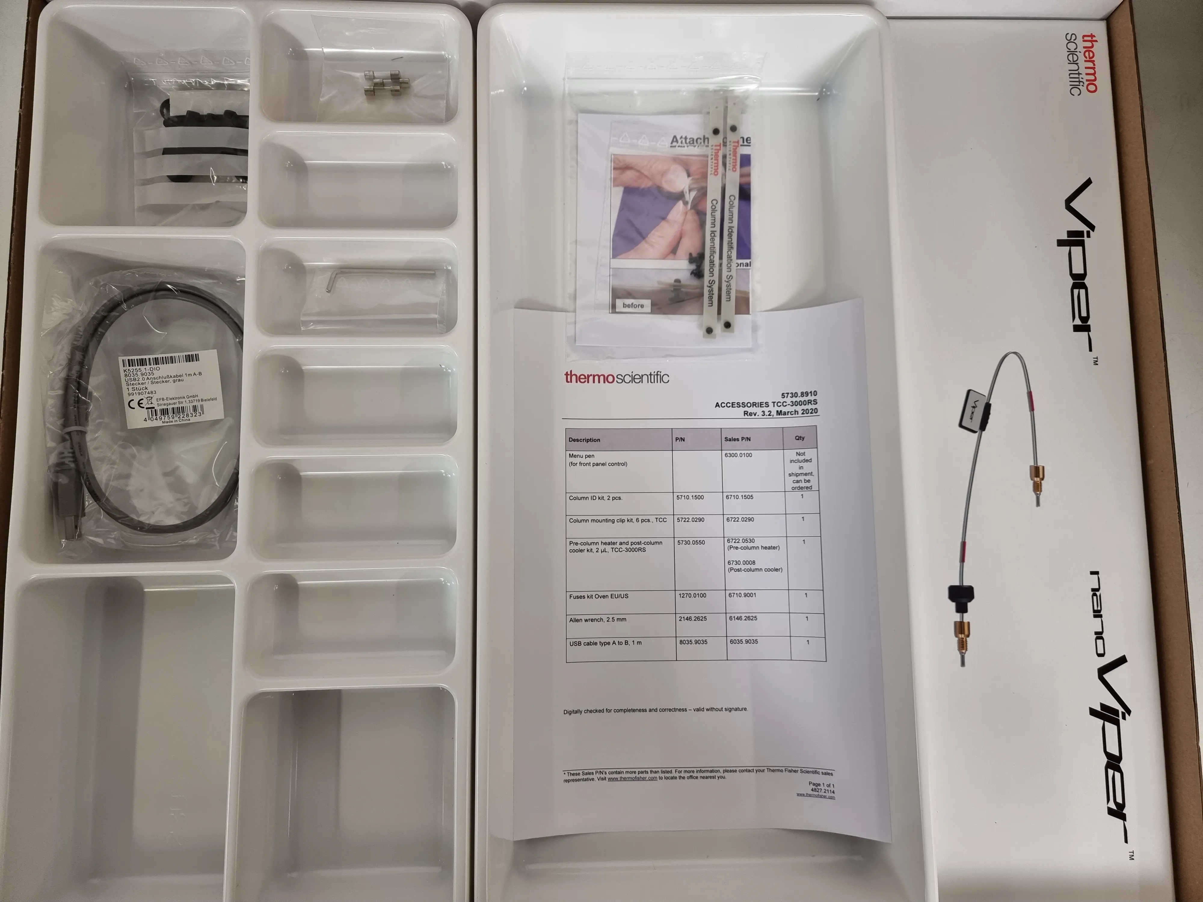 Thermo Scientific Dionex UltiMate 3000 RS Rapid Separation Thermostatted Column Compartment