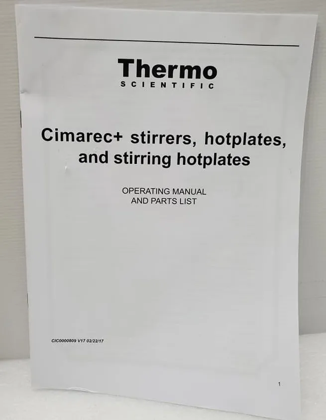 Thermo Scientific SP88857100 Cimarec+ Stirring Hotplates