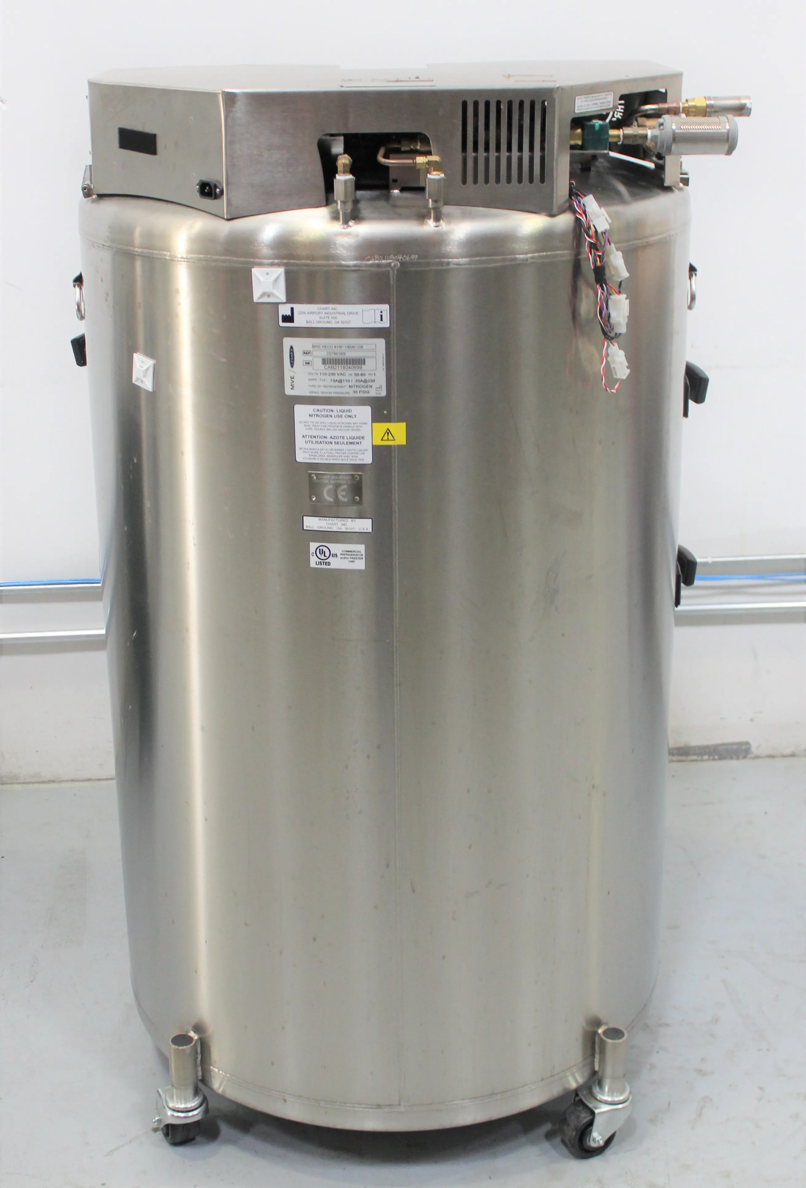 Used MVE 819P-190AF-GB Cryotank