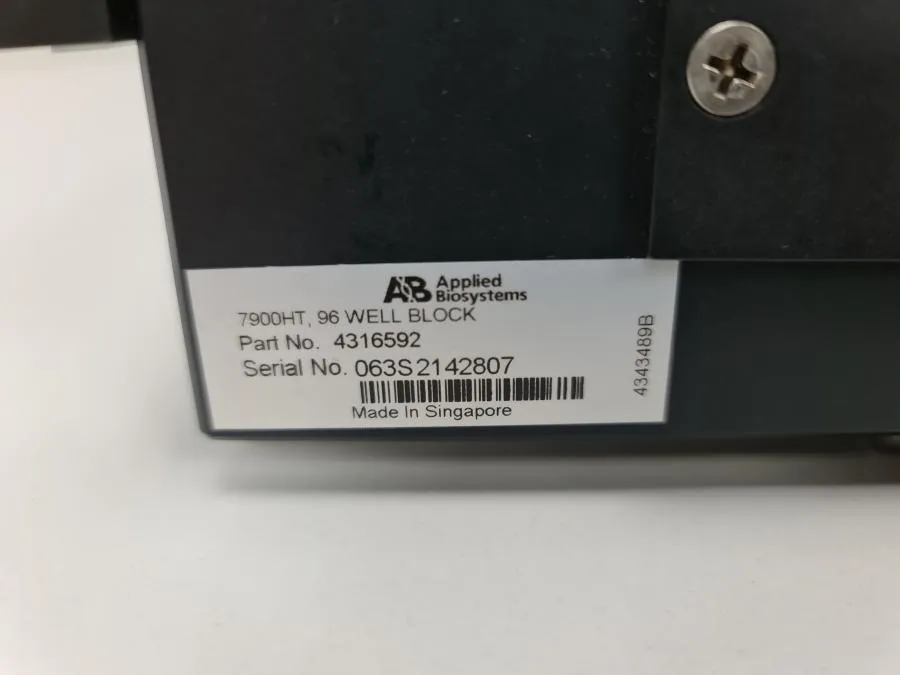 applied biosystems 7900ht 96 well block