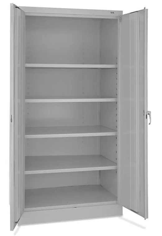 ULINE Industrial Cabinet - 36 x 18 x 72, Assembled-Gray