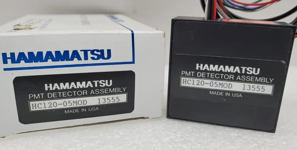 Used Hamamastu PMT Detector Assembly HC120-05MOD 135555