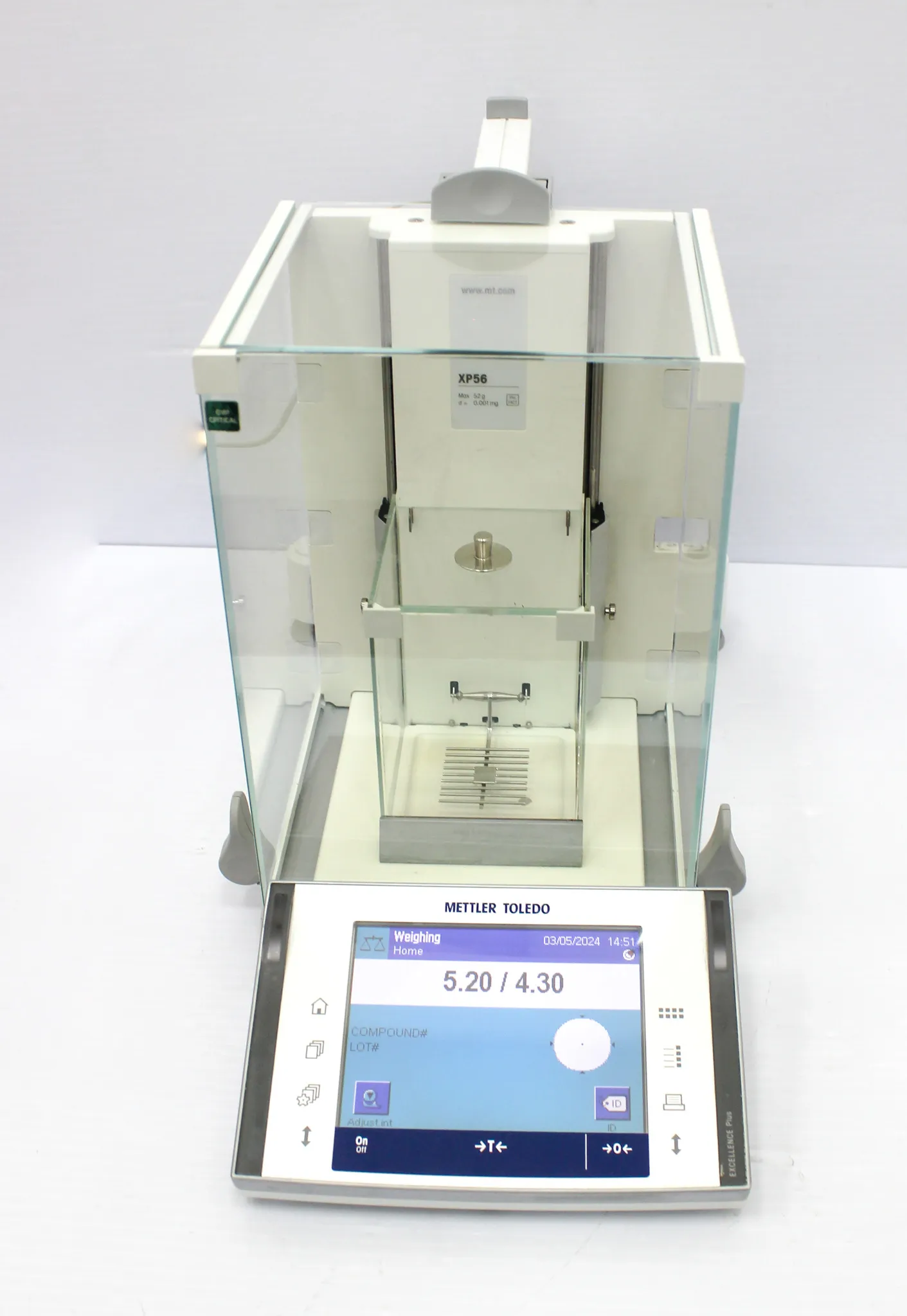 Mettler Toledo XP56 Excellence XP Microbalance