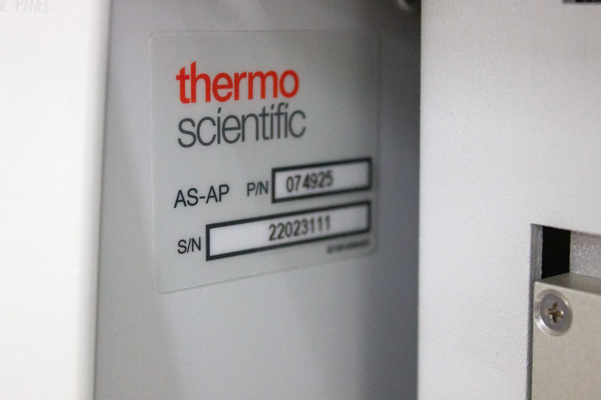 Thermo Dionex AS-AP Autosampler P/N 074925