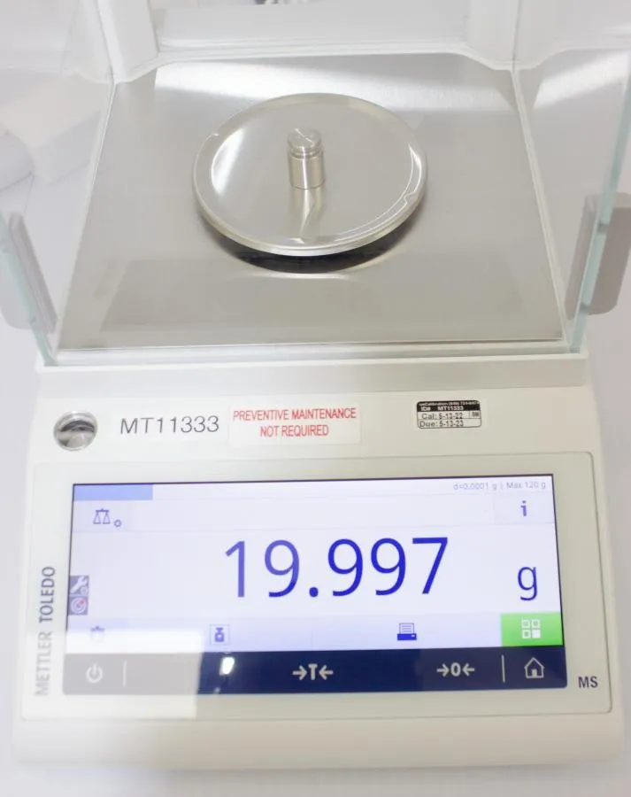 Mettler Toledo MS104TS/00 Precision Balance