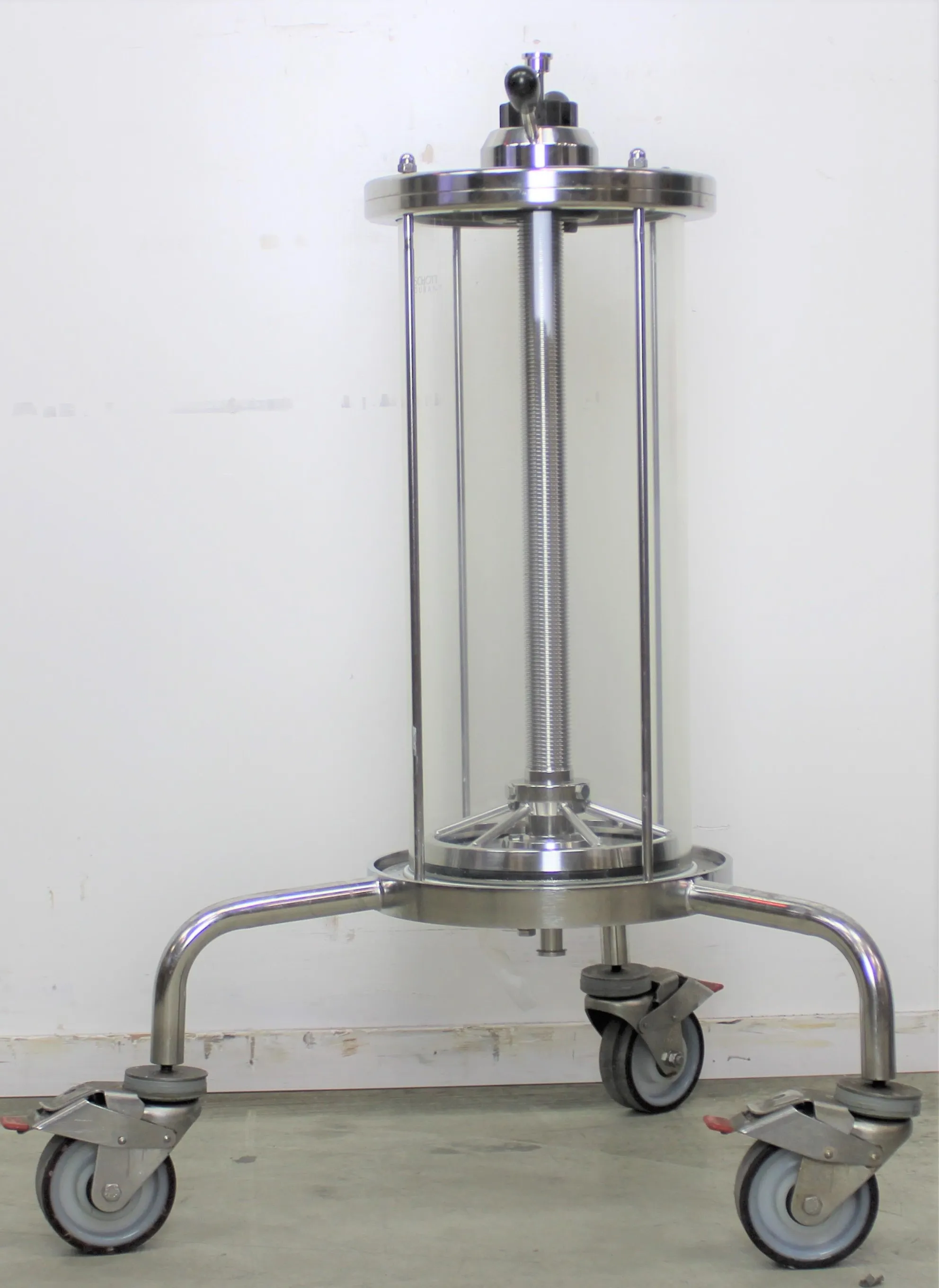 Schott Glass Chromatography Column