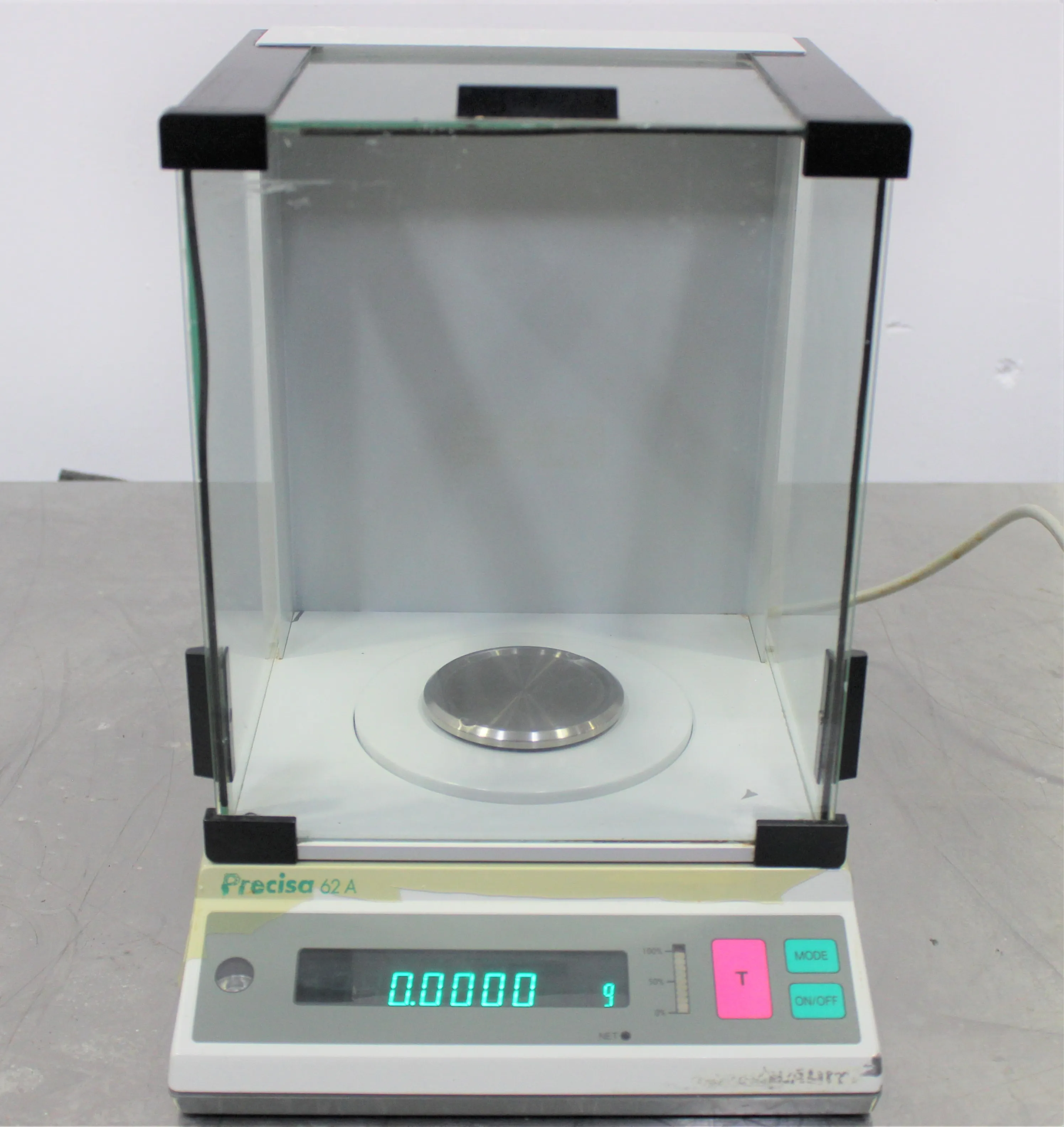 Used Precisa 62A Analytical Balance with Self Calibration System