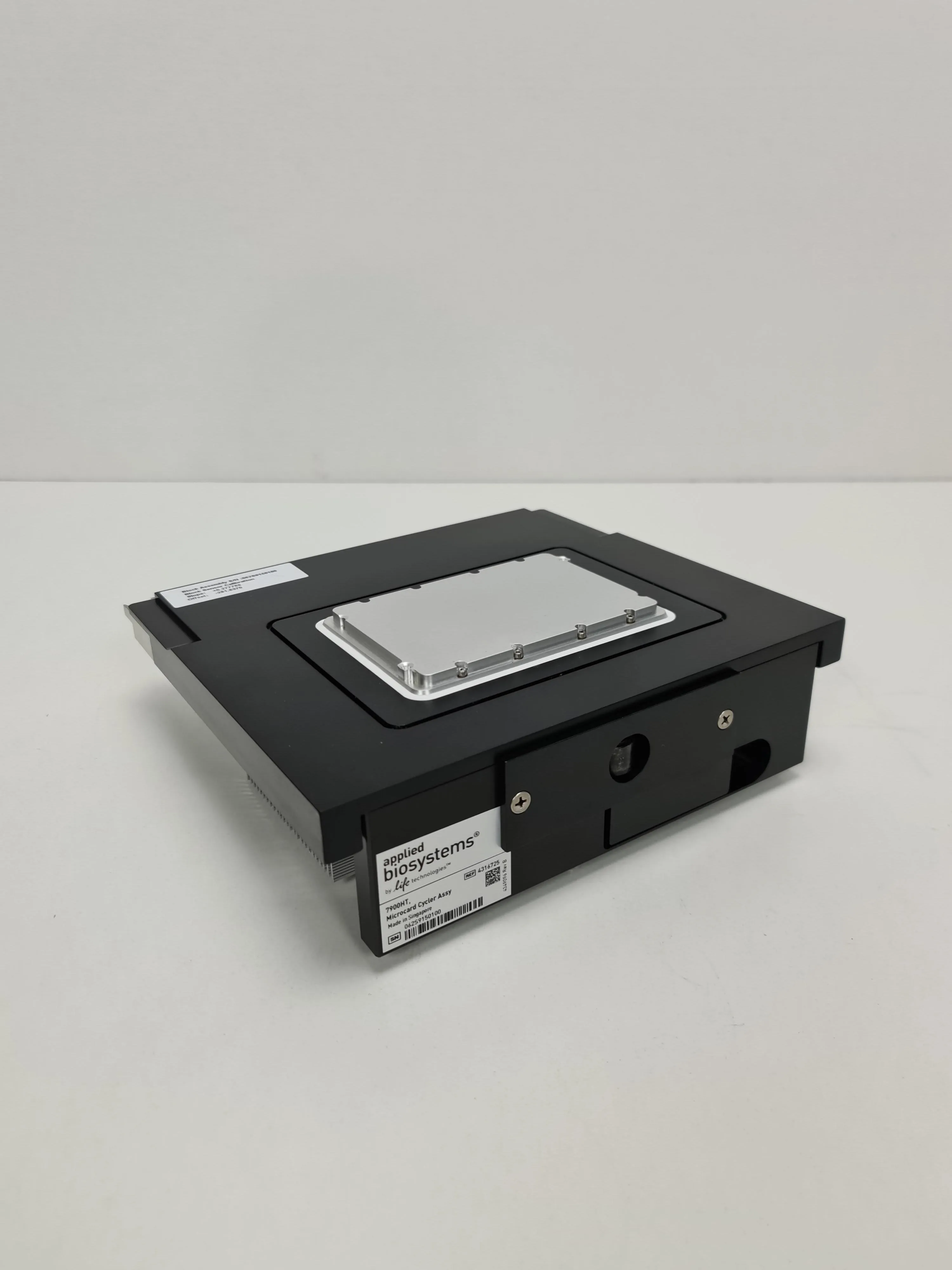 Applied Biosystems 7900HT Microcard Cycler Assembly Block P/N 4316725 for use on instrument: 7900 HT