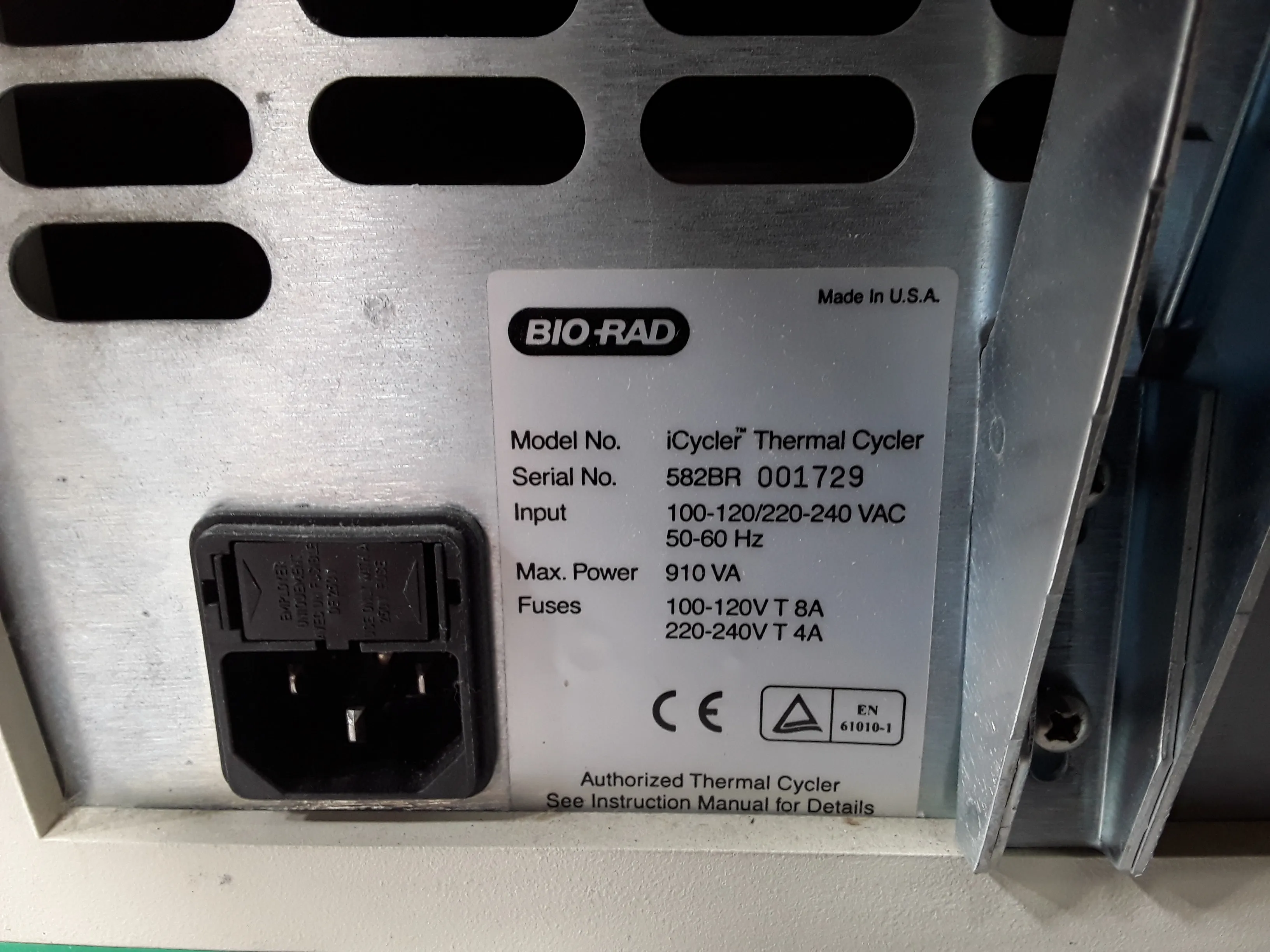 BIO-RAD ICycler Thermal Cycler & Optical Module