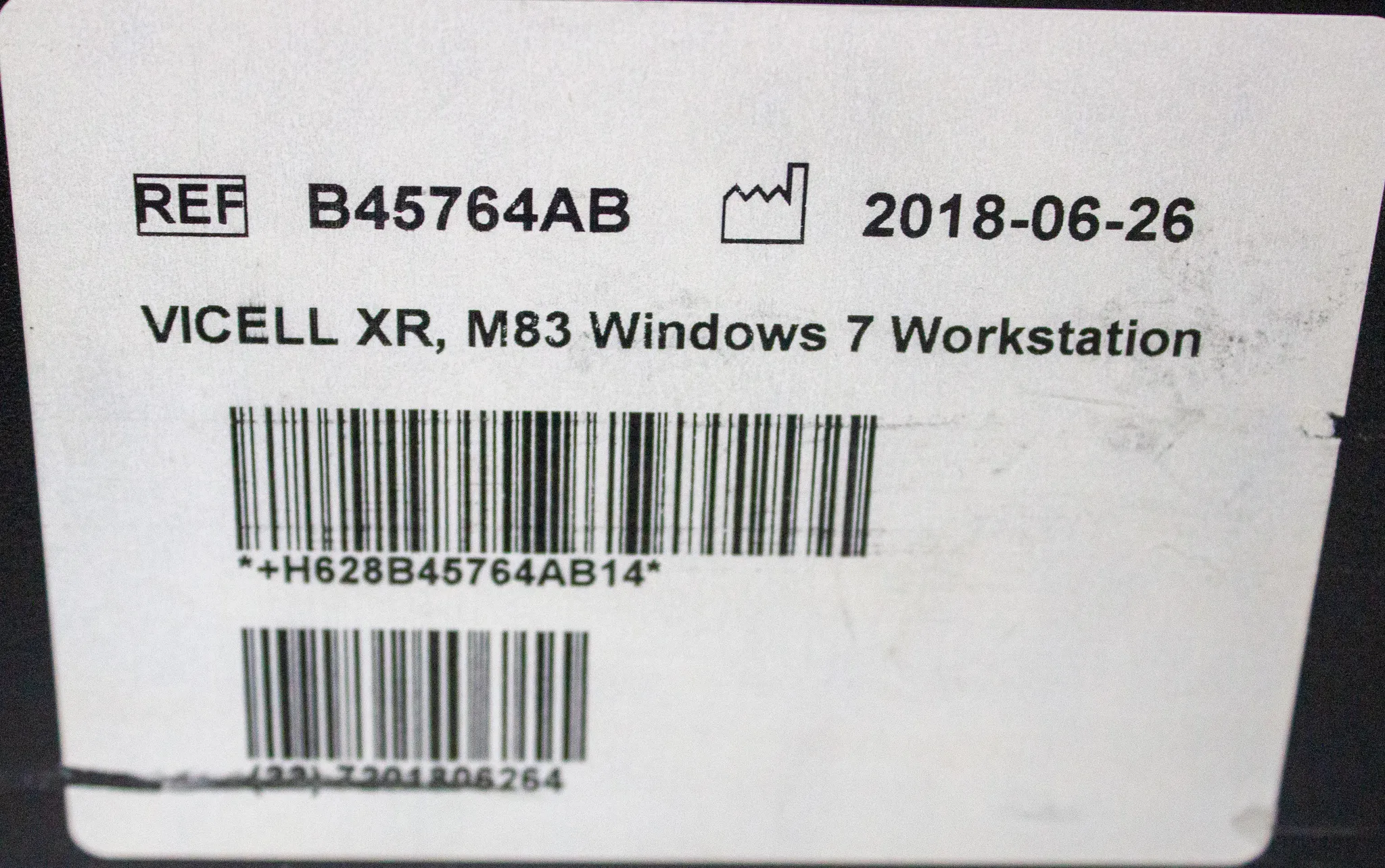 Beckman Coulter VI Cell XR Cell Viability Analyzer with Lenovo Computer Workstation