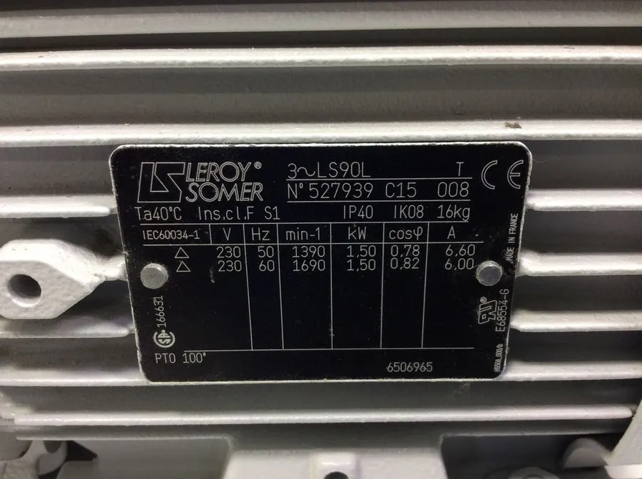 Sogevac SV 40/65 BIFC Vacuum Pump