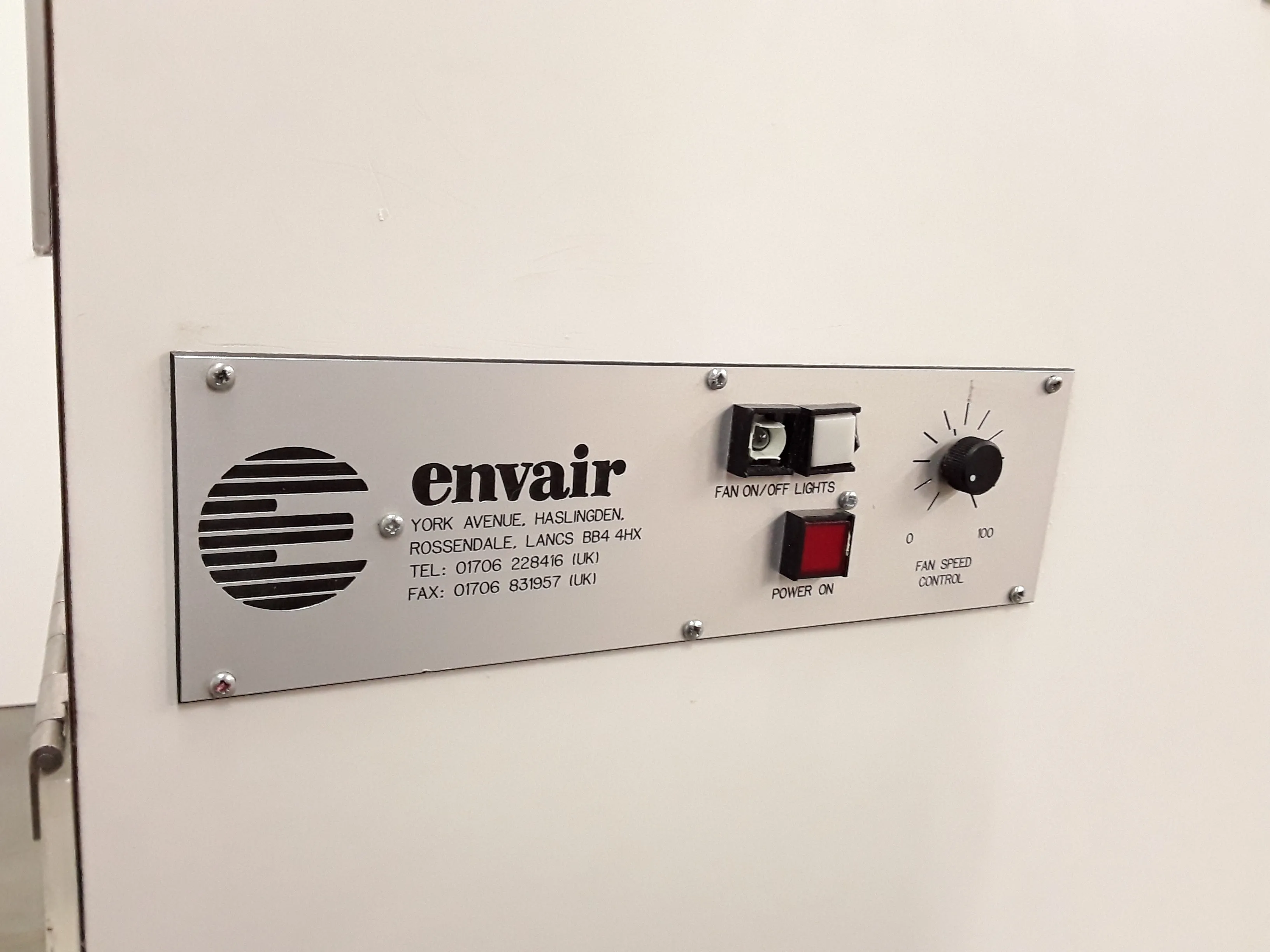 Envair VCF3B Laminar Flow Hood Clean Hood - Used, Class 2 - 30-Day Warranty