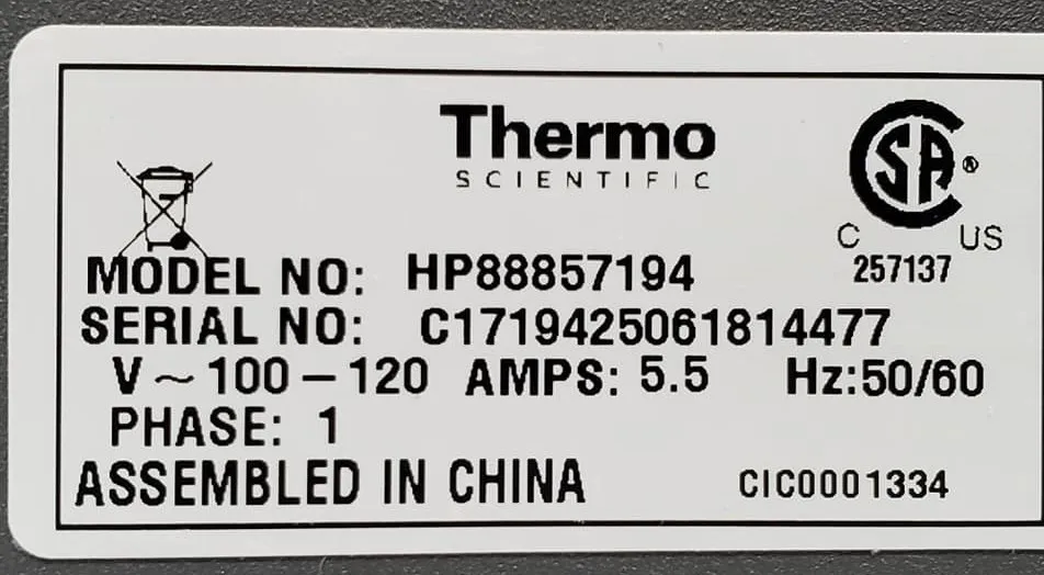 Thermo Scientific HP Super-Nuova HP88857194 Digital Hot Plate 7x7 Aluminum