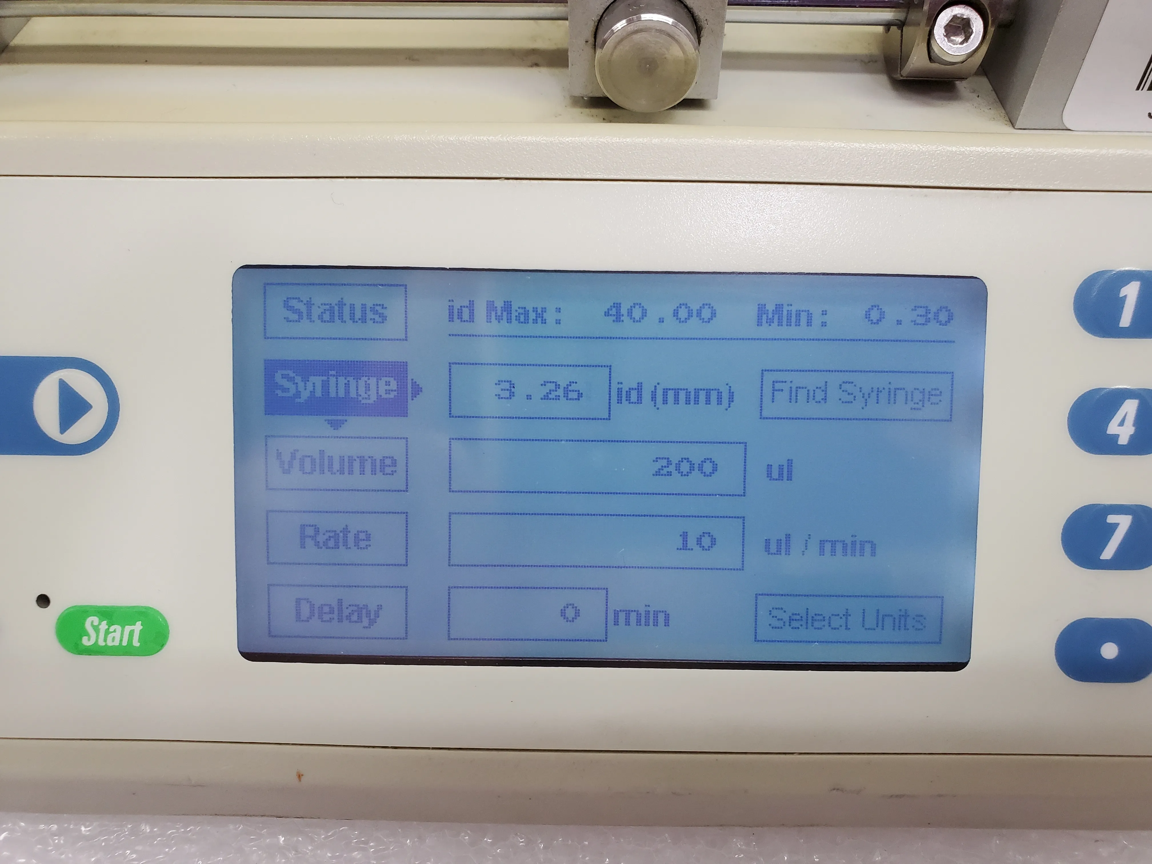 Chemyx Fusion 100T Syringe Pump