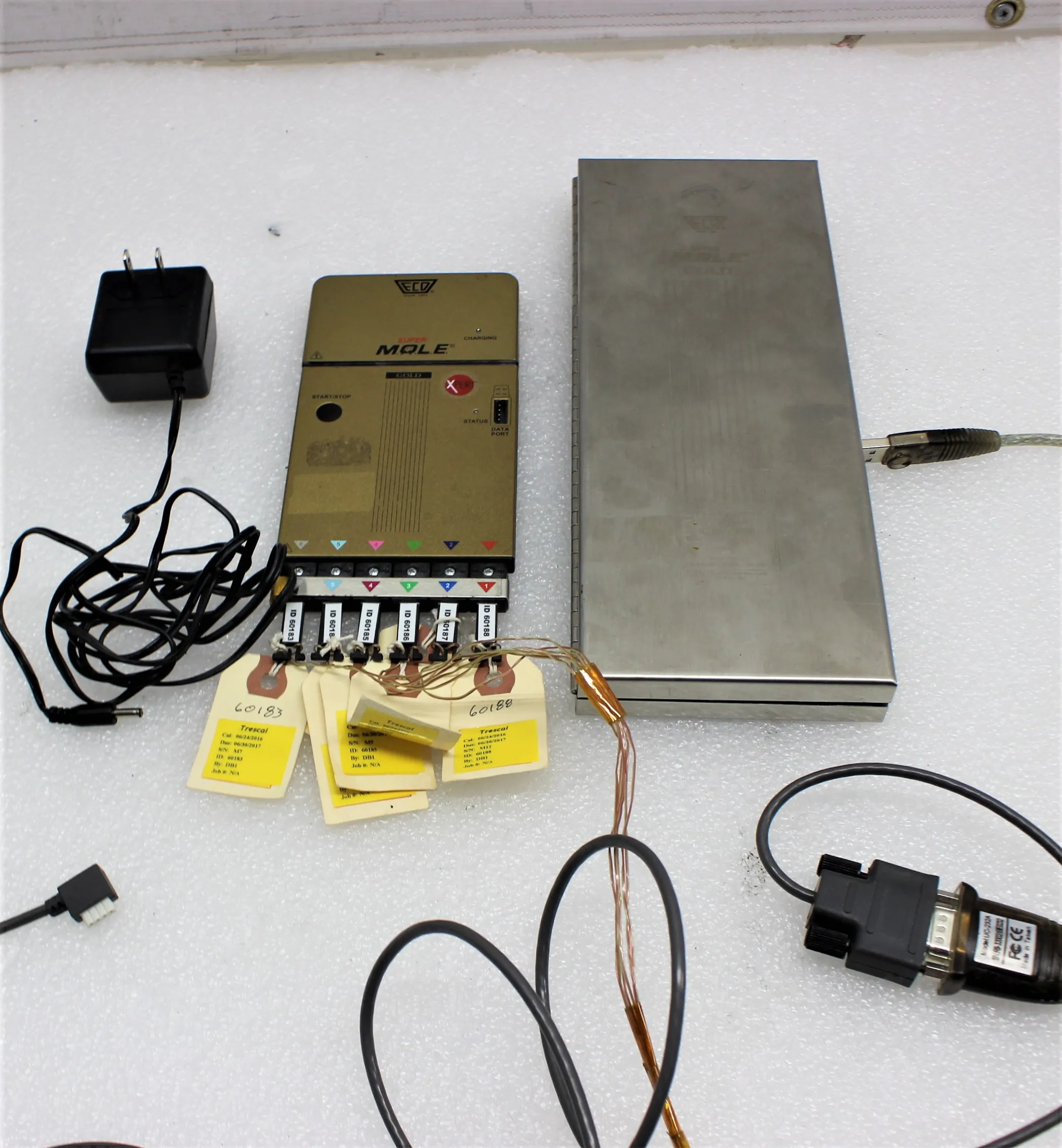 SuperM.O.L.E. Gold Profiler - Thermal Logger 6 Monitored Thermocouple Channels