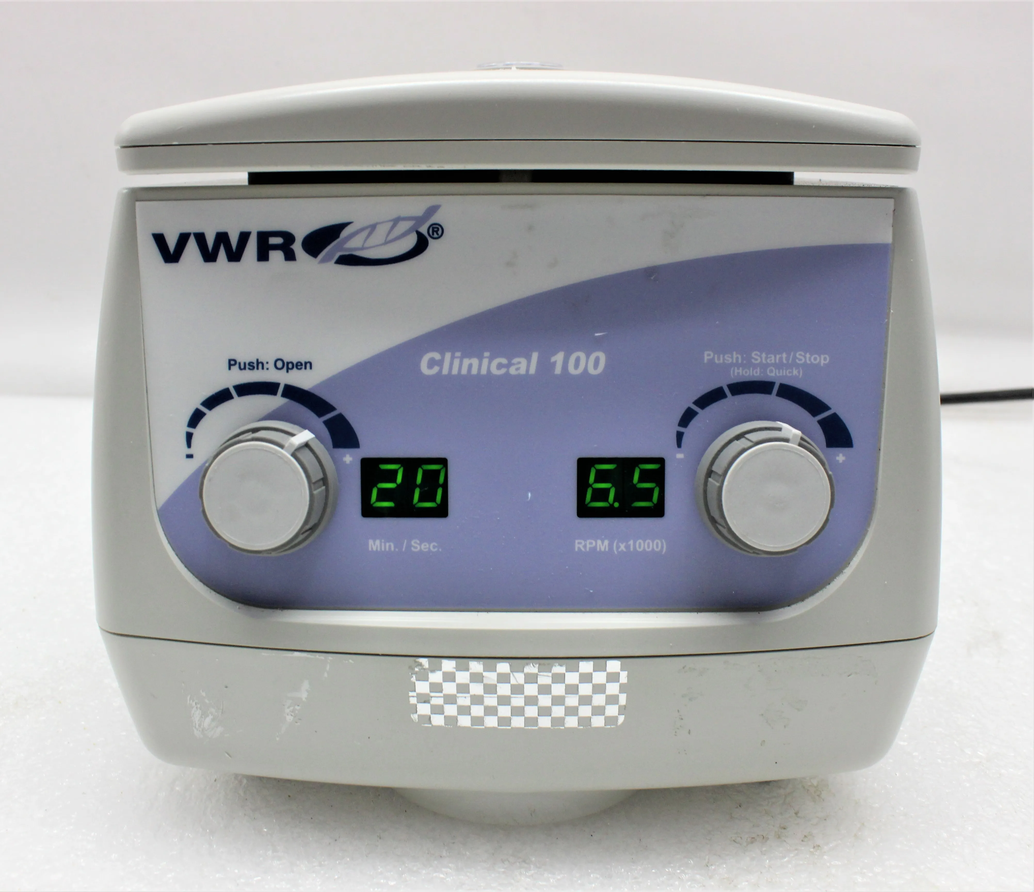 VWR Clinical 100 Benchtop Centrifuge with Digital Control