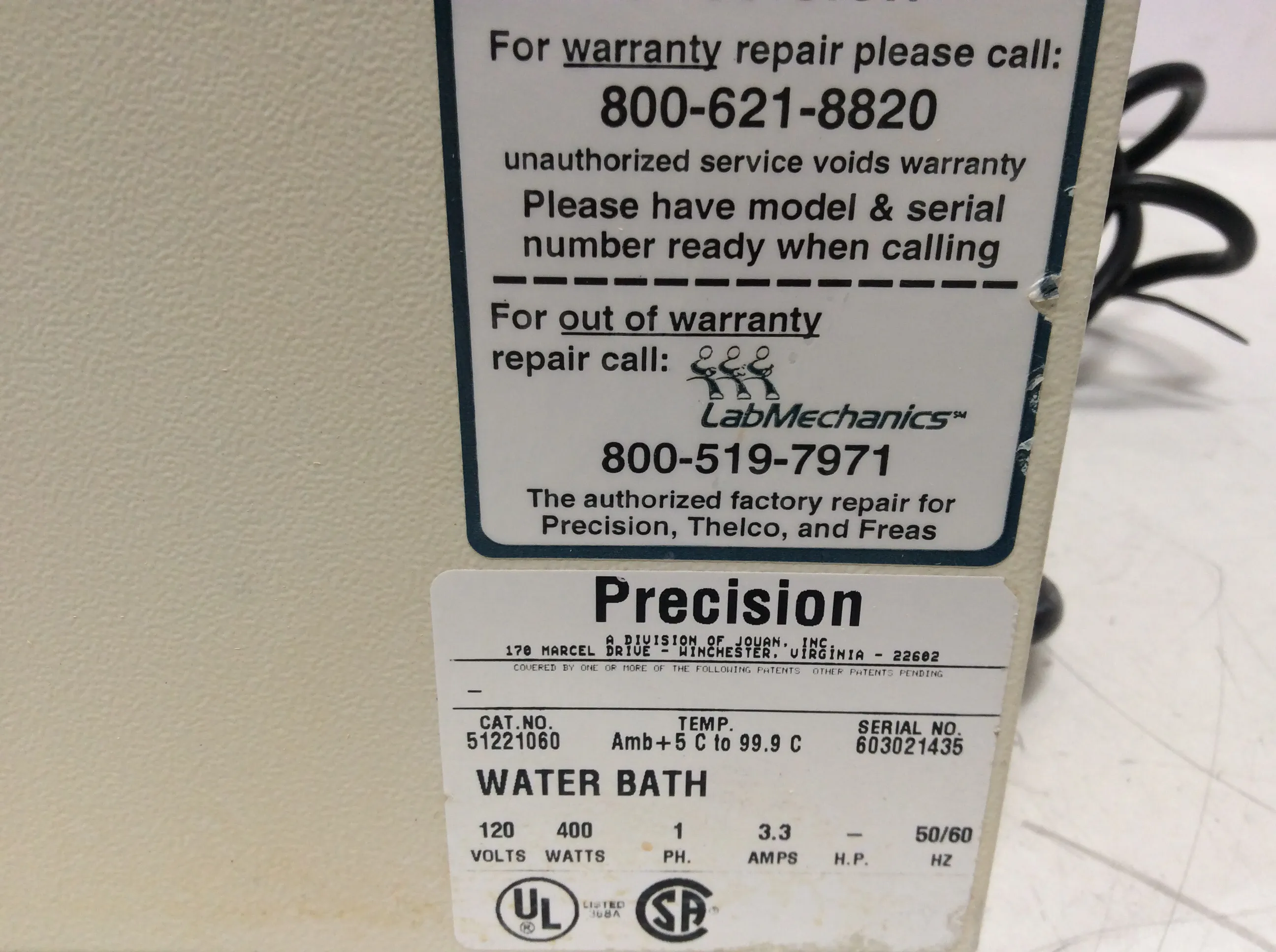 Precision 180 Series Water Bath