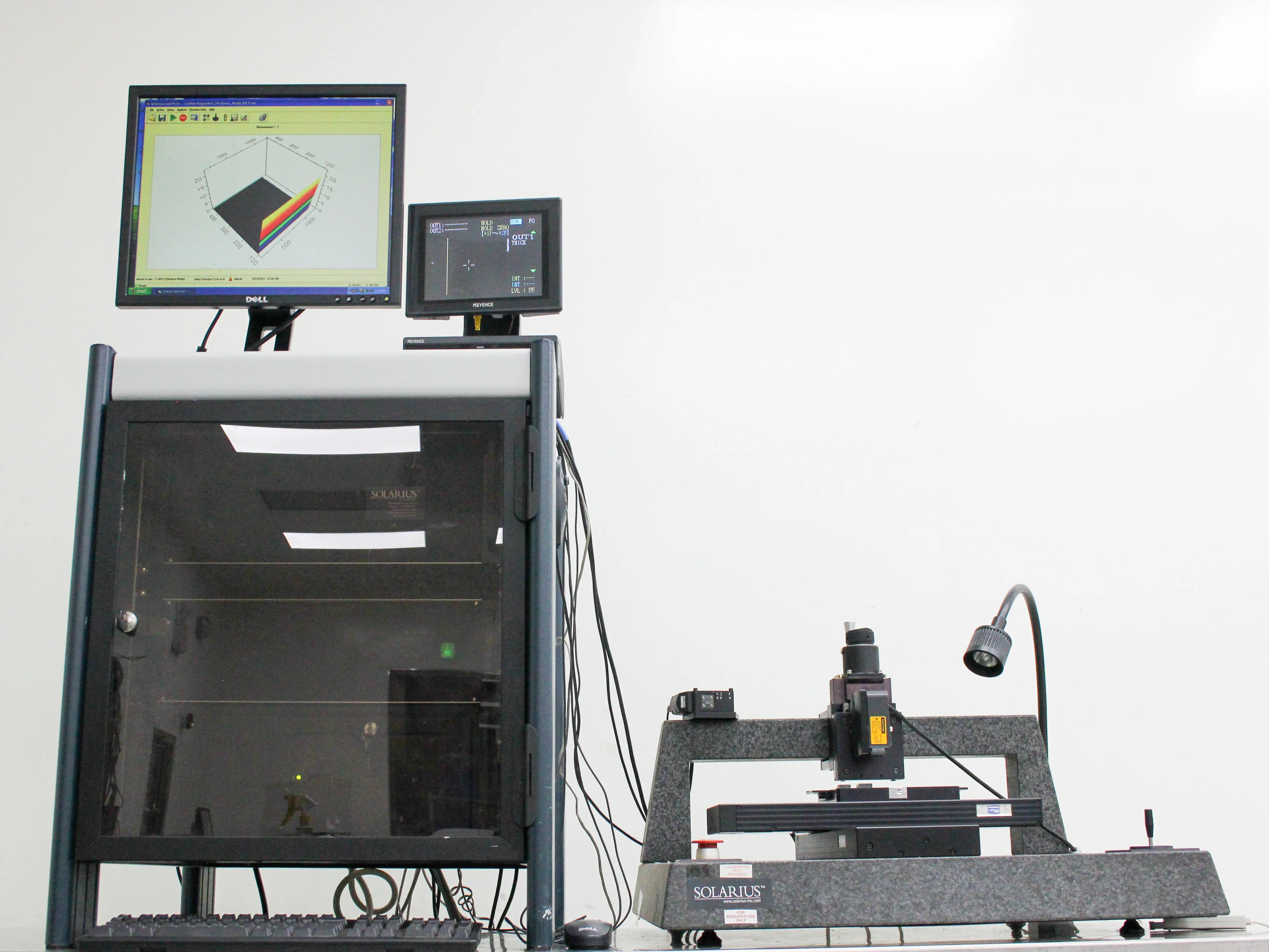 Solarius LaserScan Surface Profilometer